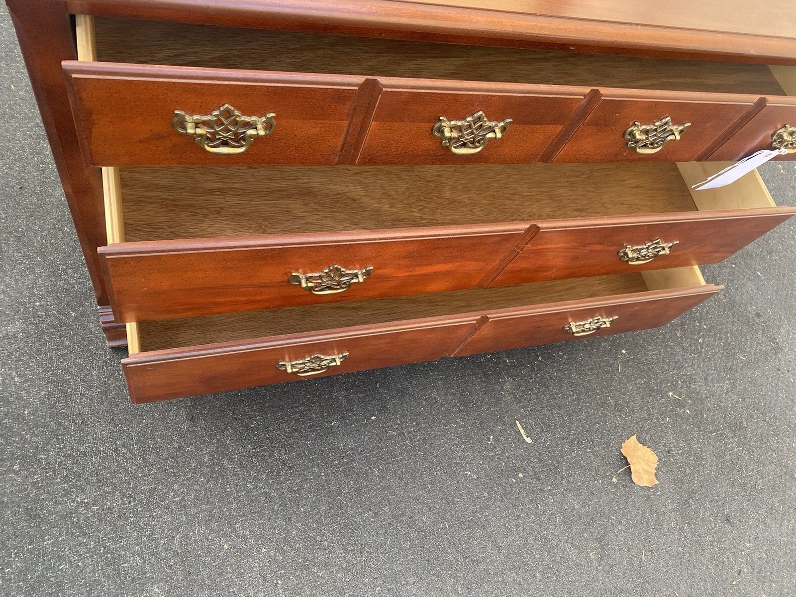 62258    Stanley Cherry  Dresser with Mirror