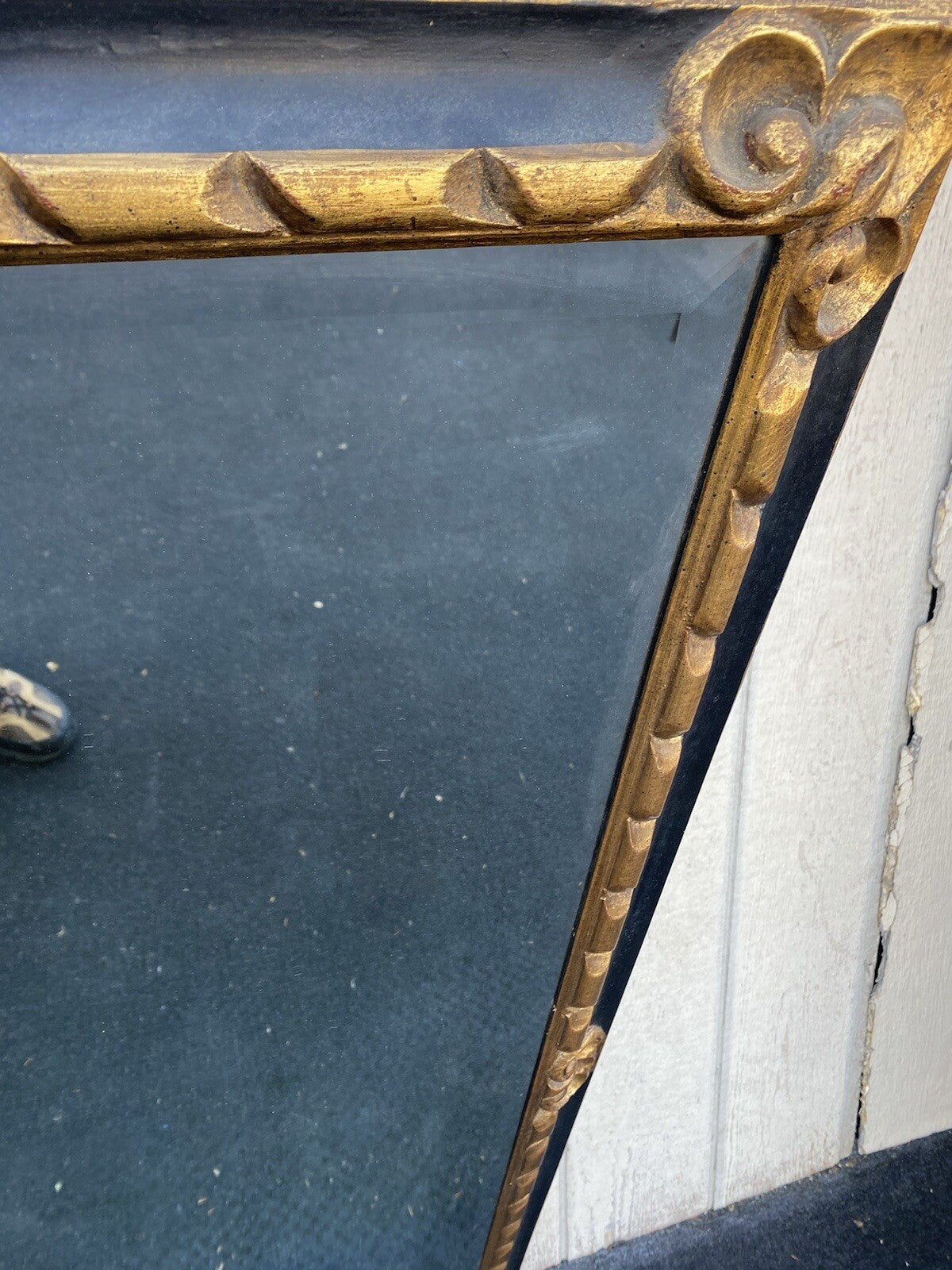 65378 FRIEDMAN BROTHERS  Gold Decorator Beveled  Mirror