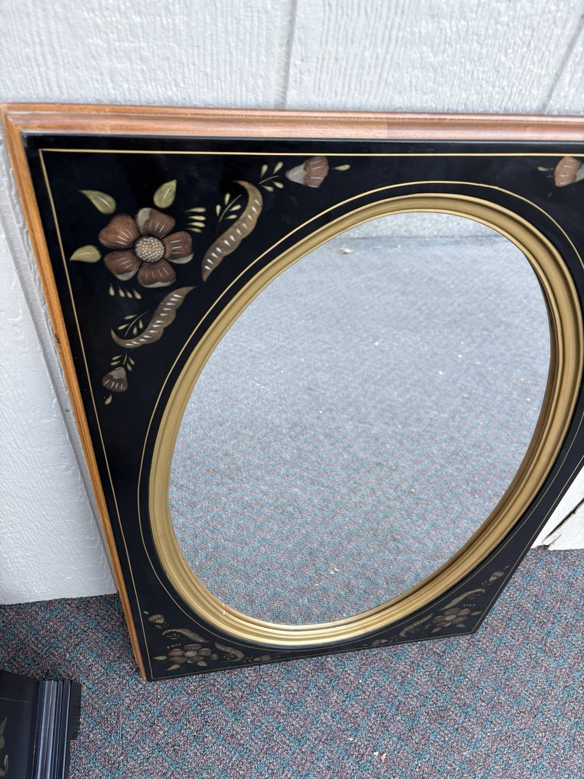 67128 ETHAN ALLEN Storage Cabinet Chest with Mirror