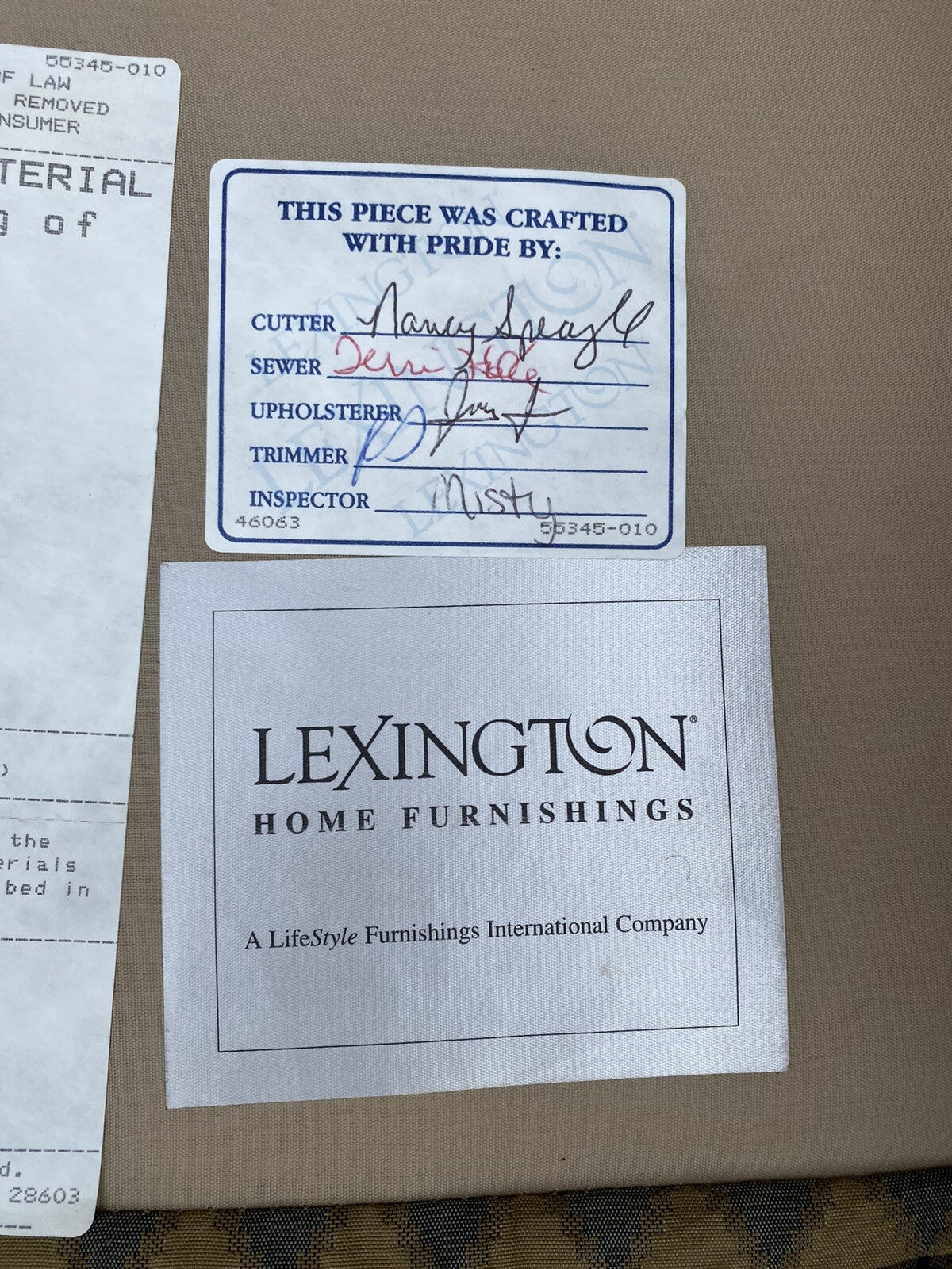 65911 Lexington Furniture Bergere Armchair Chair Very Comfy