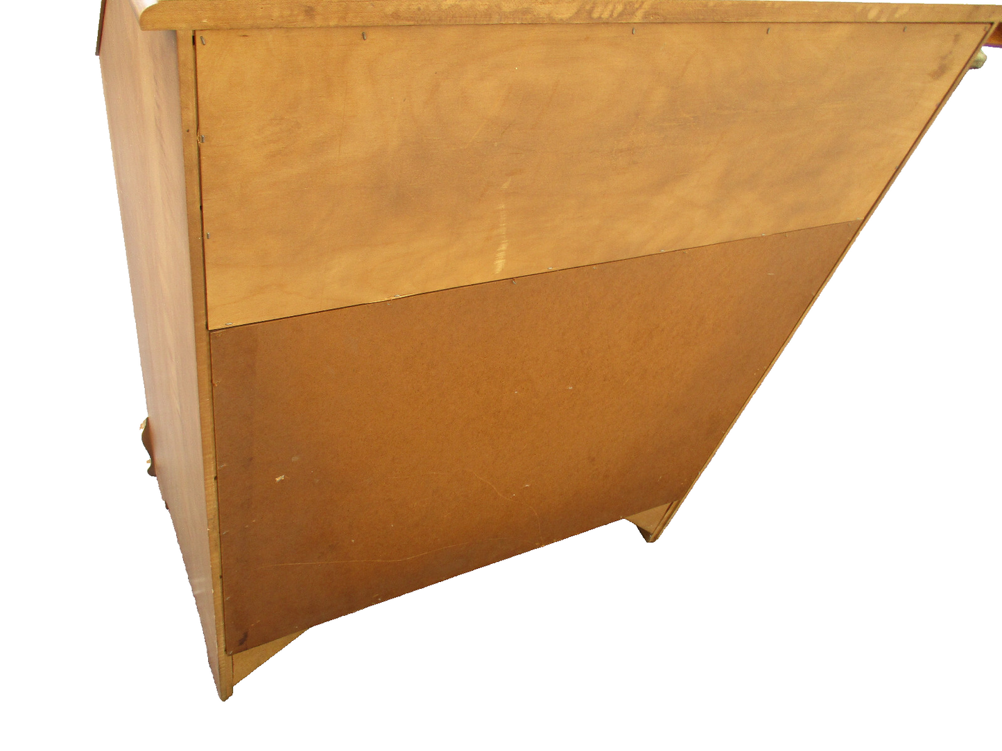 63476  Solid  Maple Slant Front Office Desk