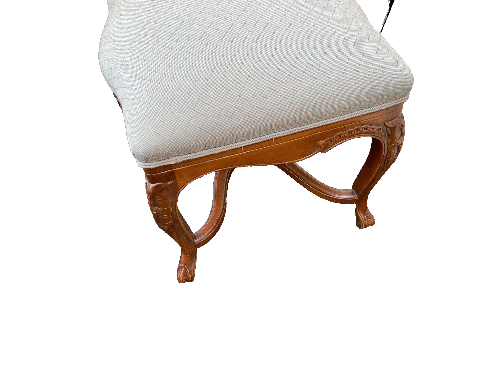 65509 French Country Quality Vanity stool Ottoman