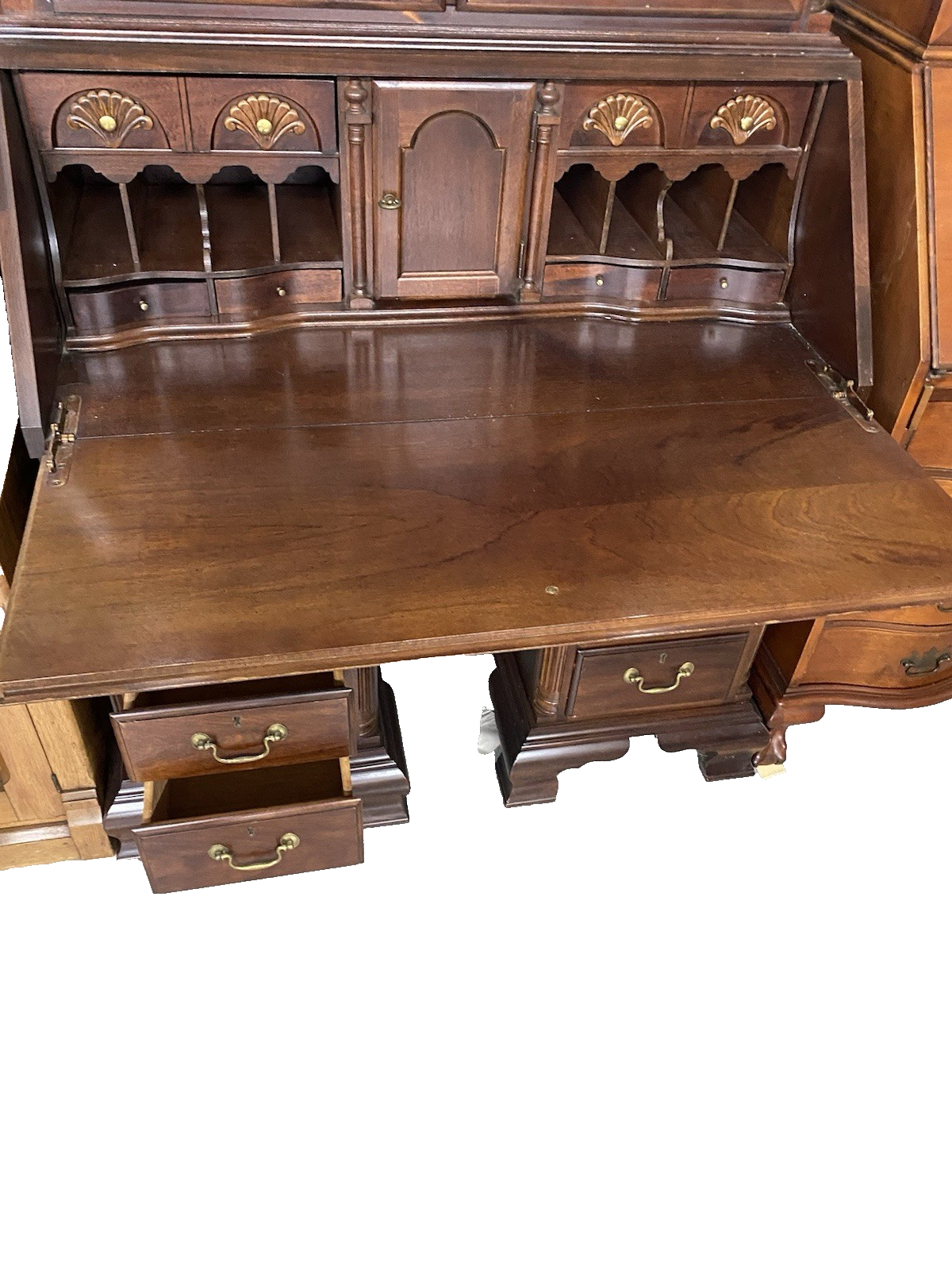 64278 American Drew Secretary Desk with Bookcase Top