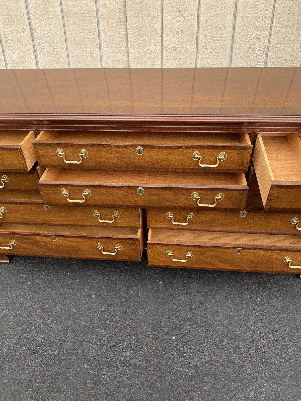 65839 COUNCILL Furniture Dresser with Mirror      High Boy pictured not included