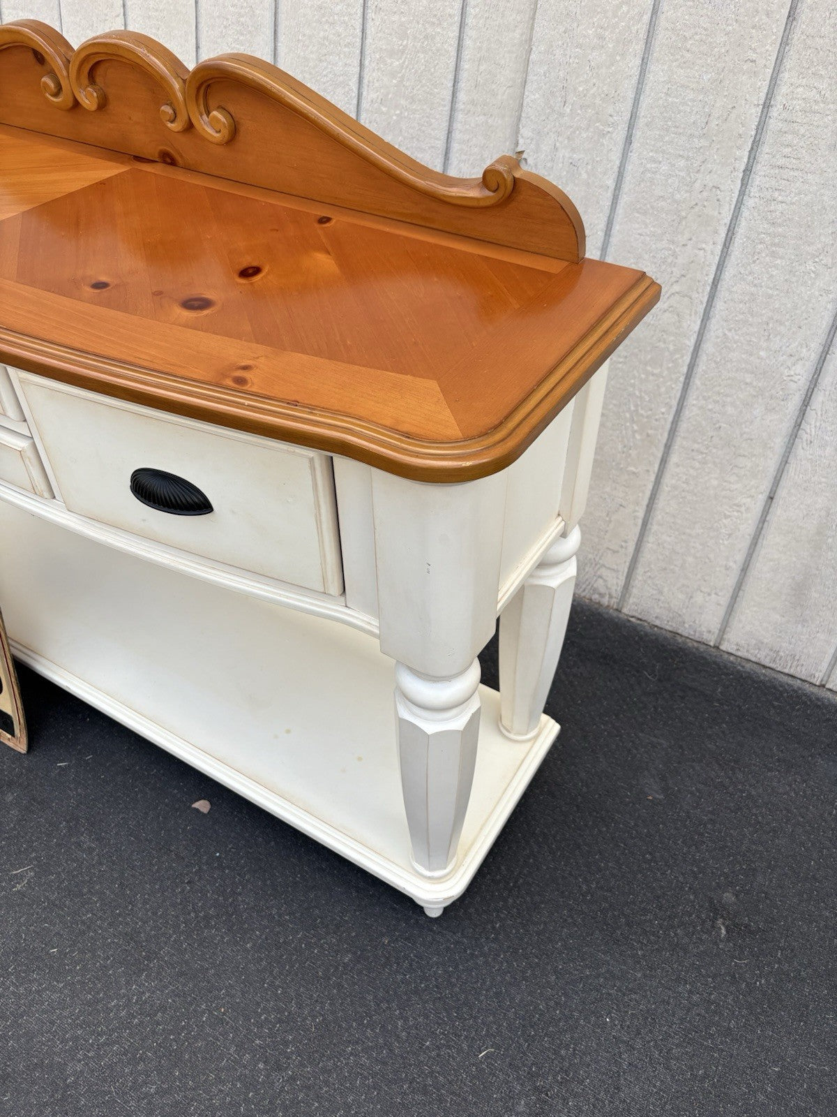 66890  Modern Country Buffet Sideboard Server Cabinet
