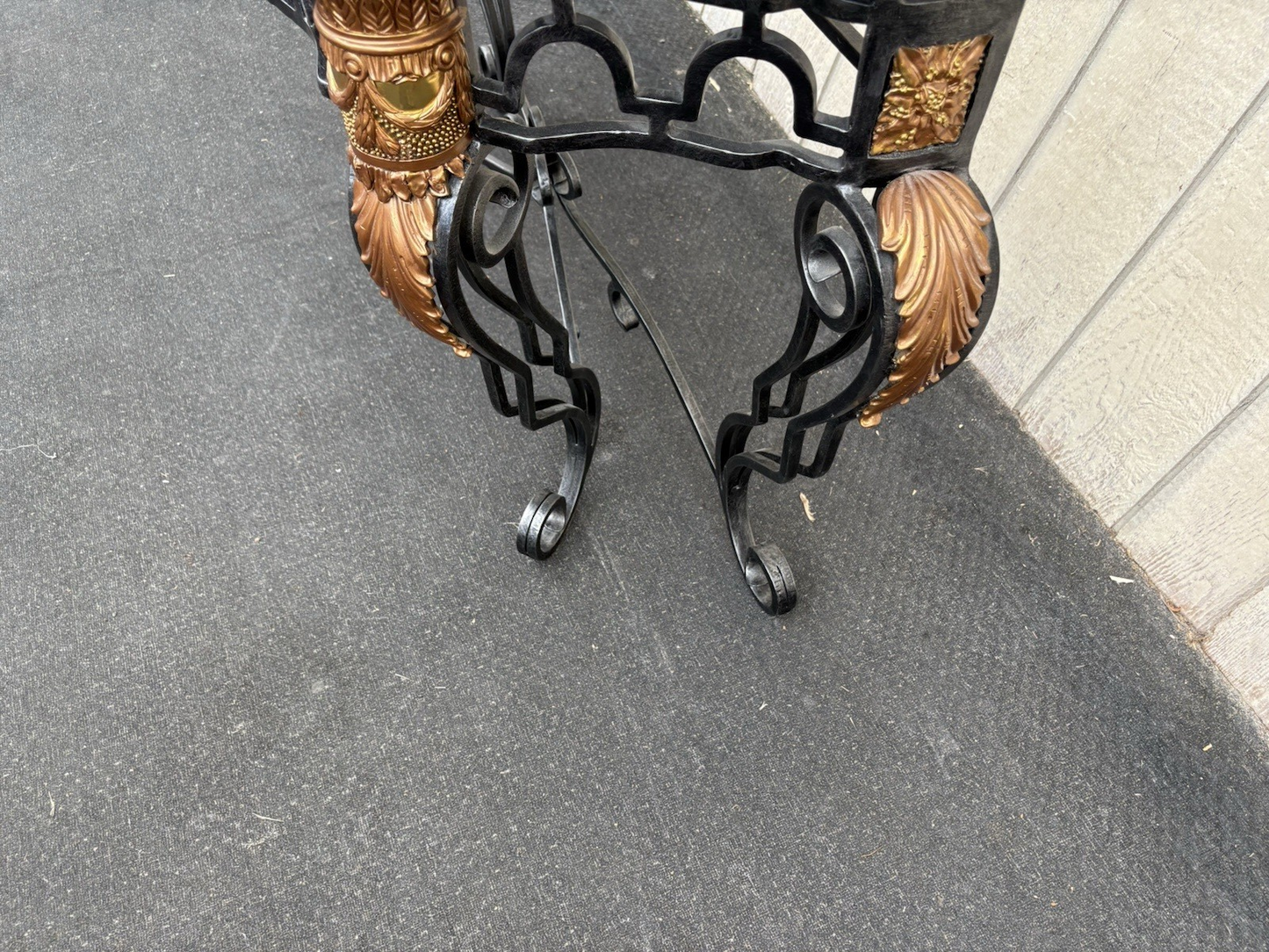 66849 Super Quality Marble Top Console Table Hall Stand Sideboard Server