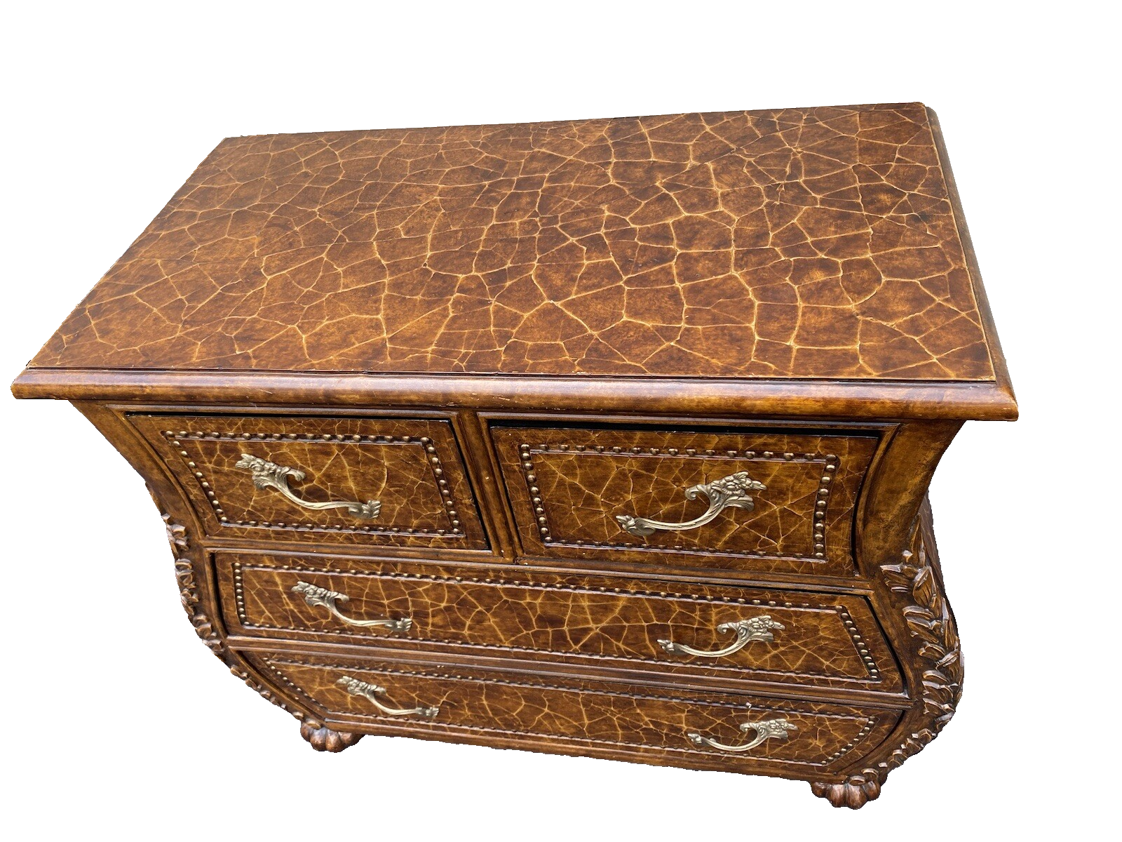 64604 Bombe Decorator Chest With Mirror