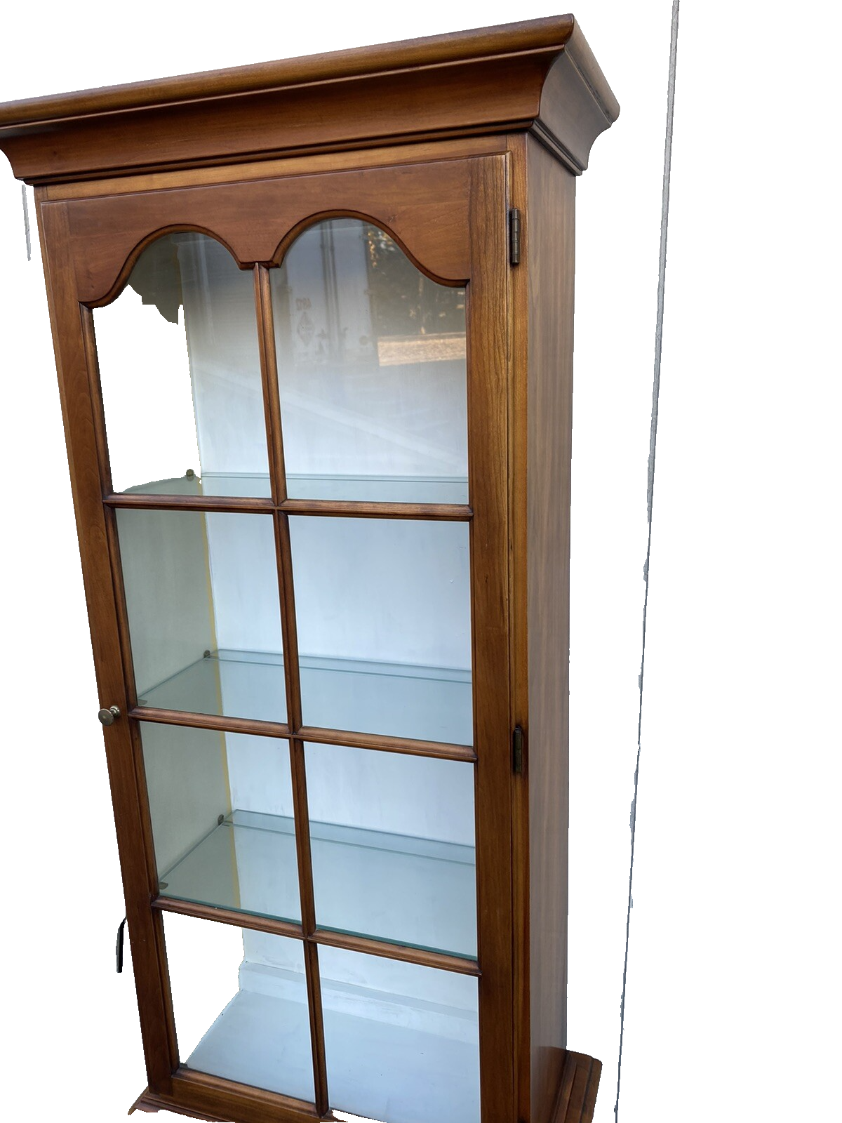 65957   Solid Cherry STATTON Centennial Furniture Curio Cabinet
