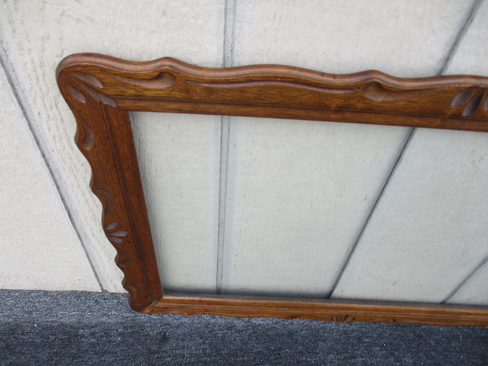 63466 Antique  Hand Carved EAGLE  Tray Top Coffee Table Stand