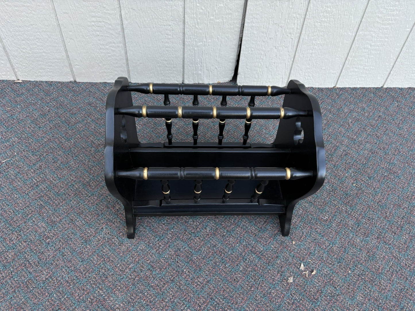 67127 ETHAN ALLEN Magazine Rack Holder Stand