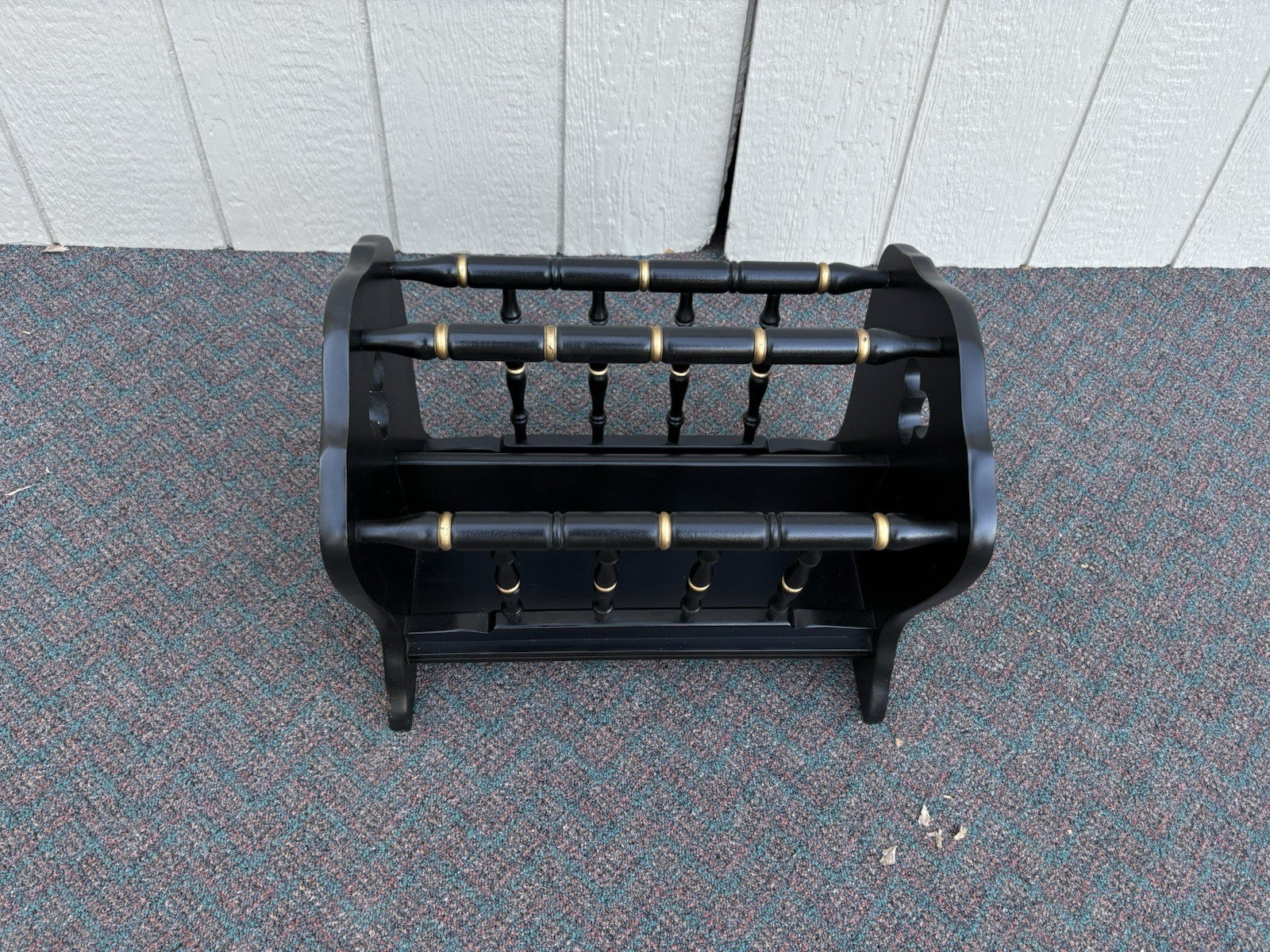 67127 ETHAN ALLEN Magazine Rack Holder Stand