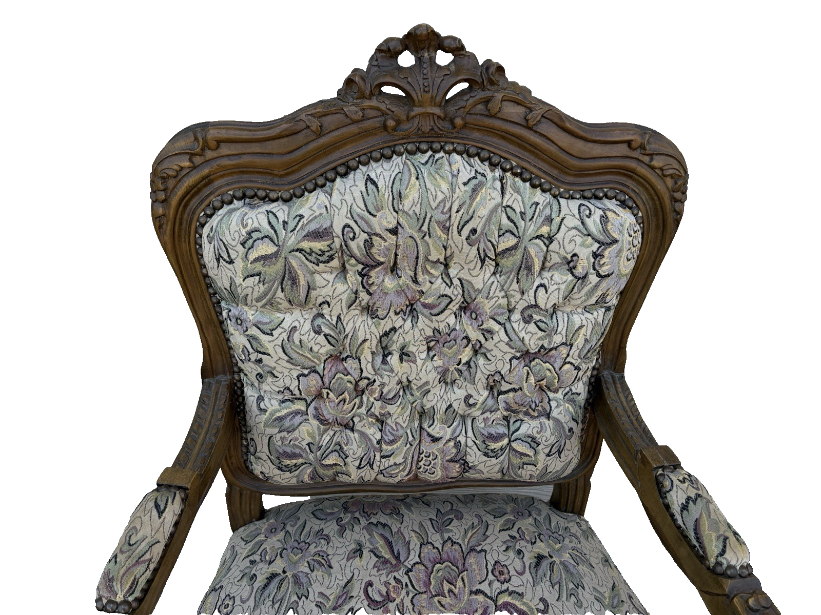 60217 French Country Bergere Armchair Chair