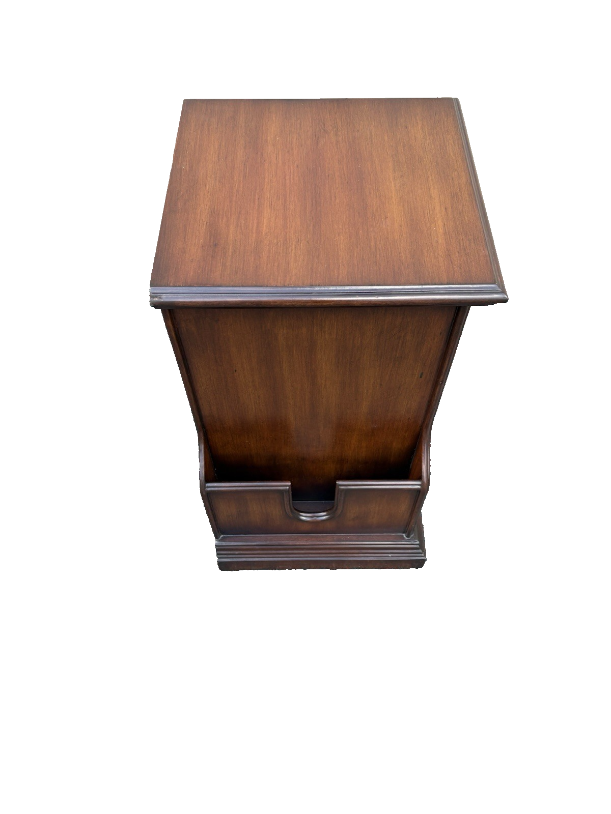 66983 Decorator Lamp Table Stand with Magazine Rack Sides