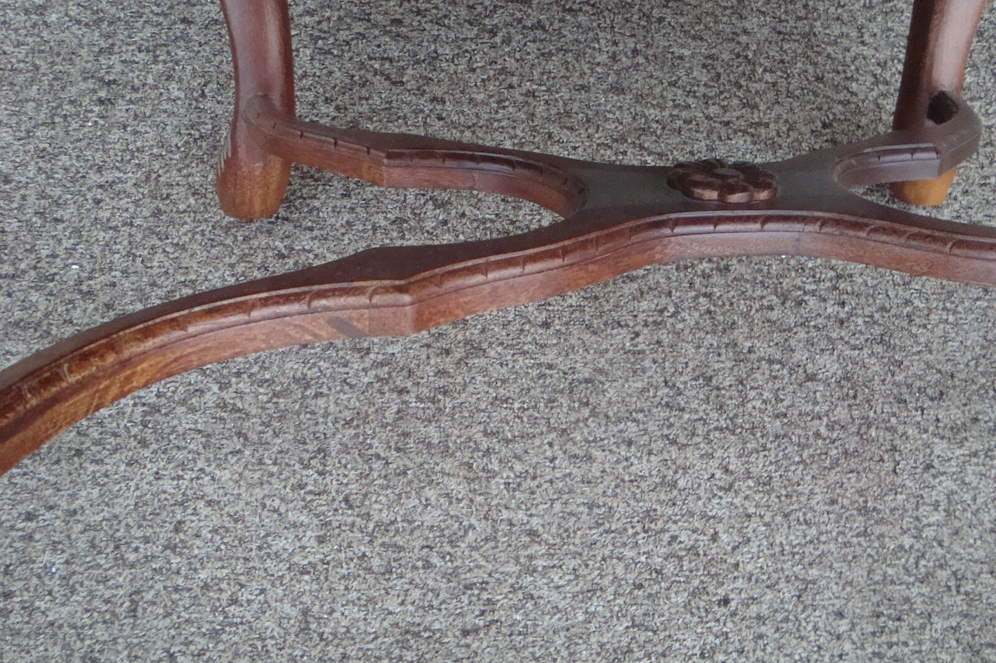 60783  Quality Carved Bergere Armchair Chair