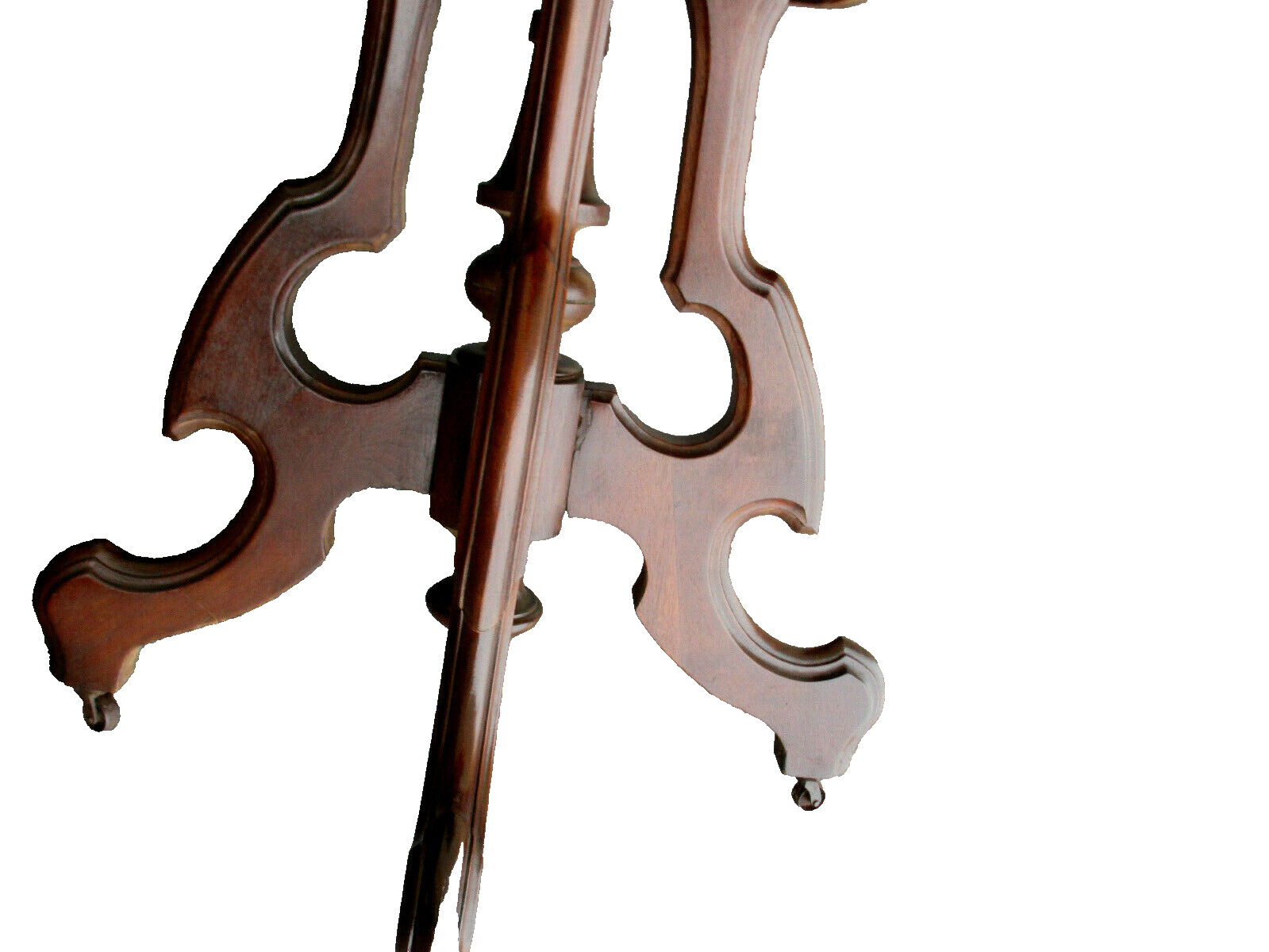 62691  Antique Victorian Walnut Lamp Table Stand