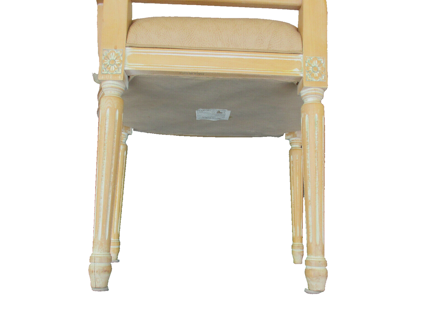 62973 Pair Decorator Armchair Chairs Made in Italy