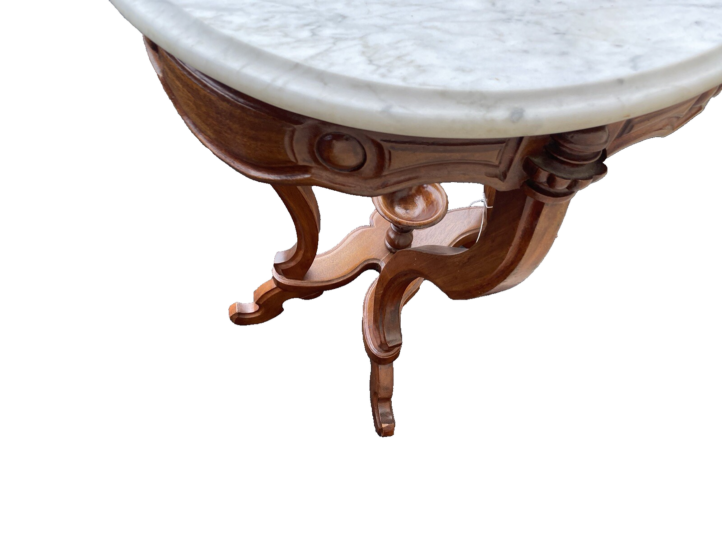 65035 Antique Victorian Walnut Lamp Table Stand