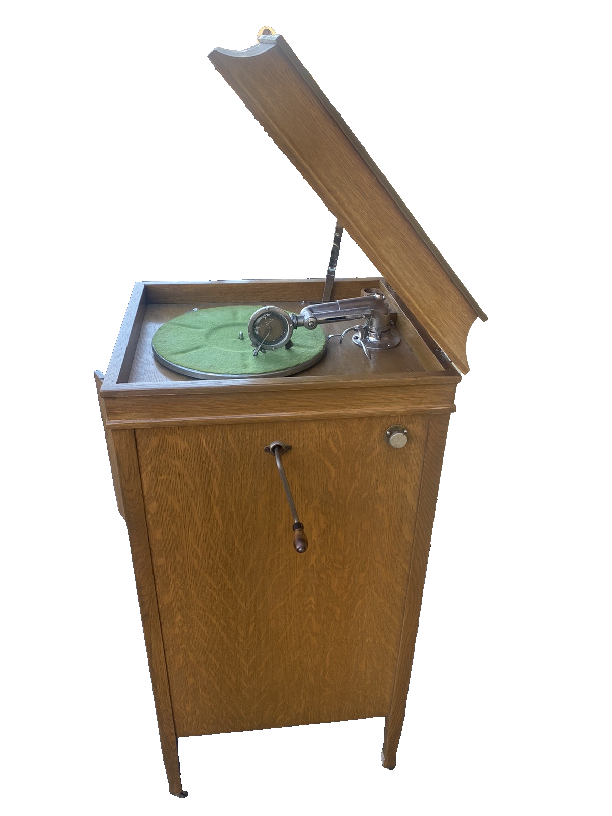 63818 Antique BRUNSWICK Oak Victrola PHONOGRAPH