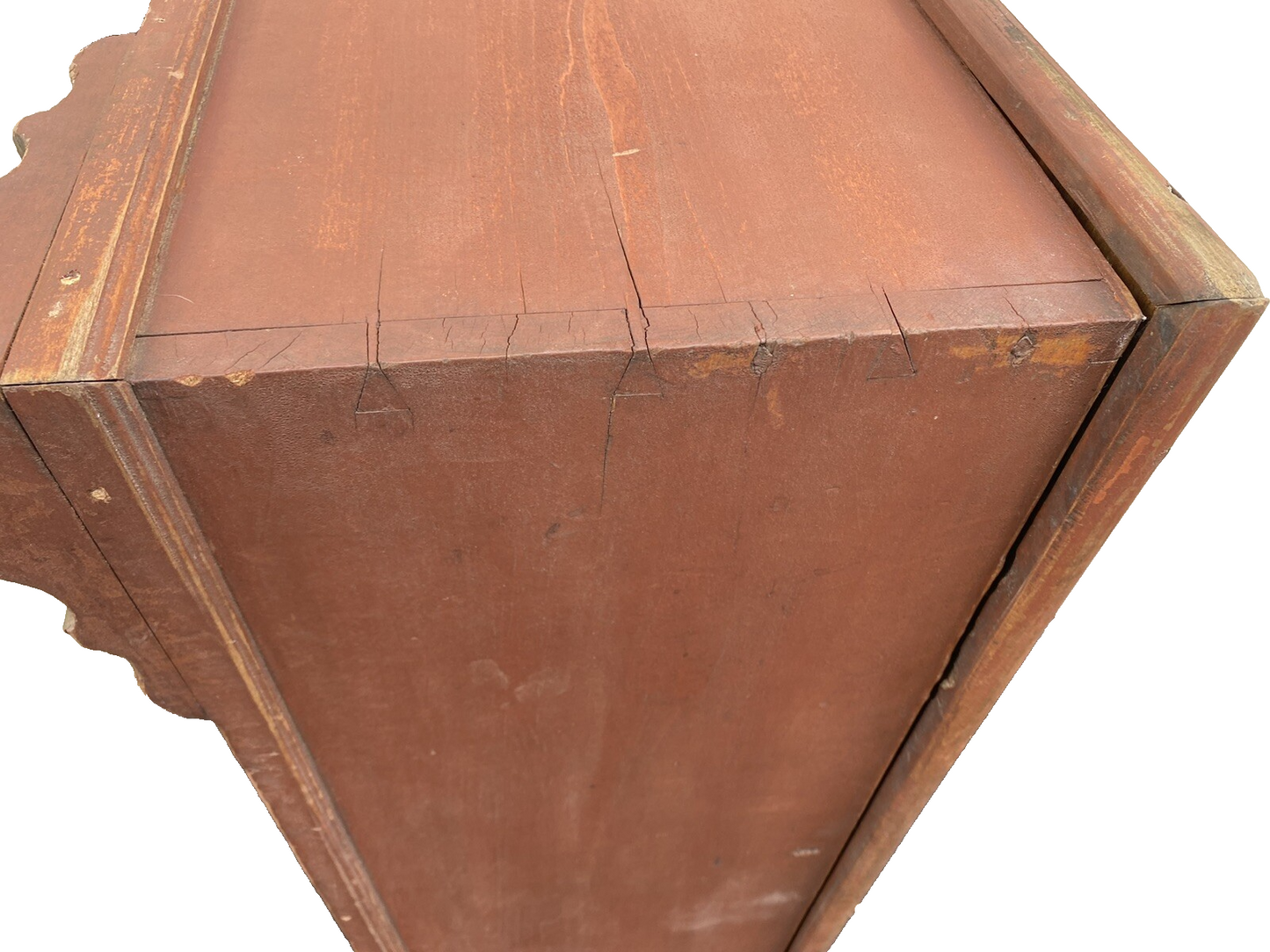 65284 Antique Tool Box Storage Chest Blanket Chest