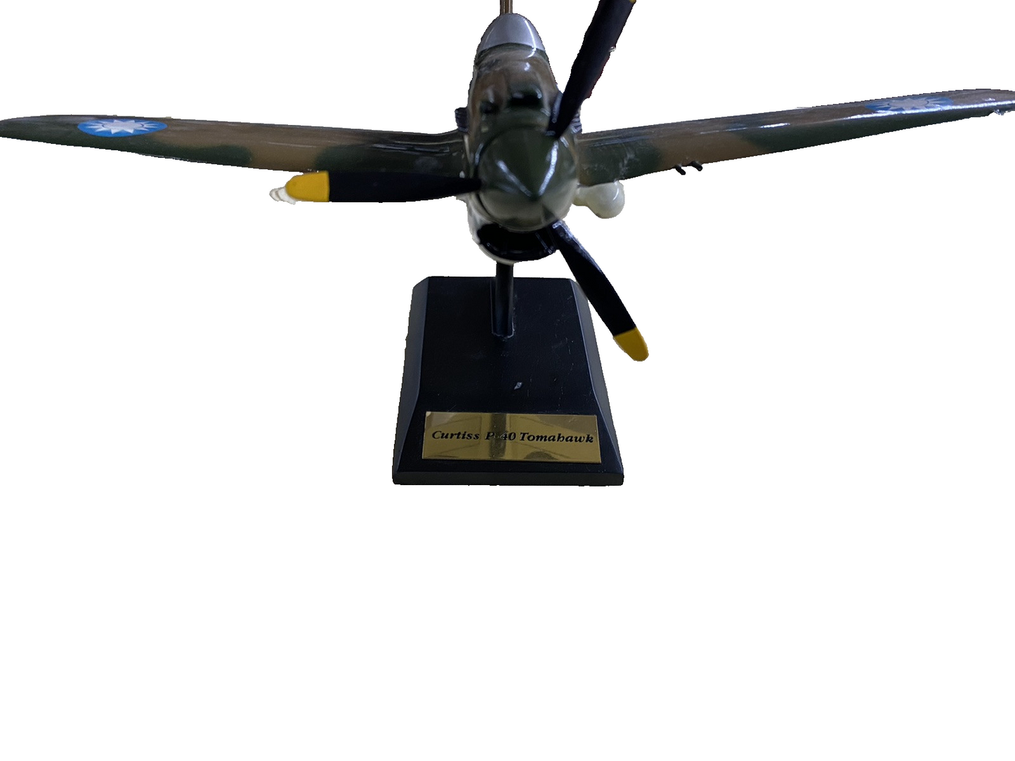 ES 218 DANBURY MINT Curtis P - 40  Tomahawk  Plane Airplane  WING  14" W