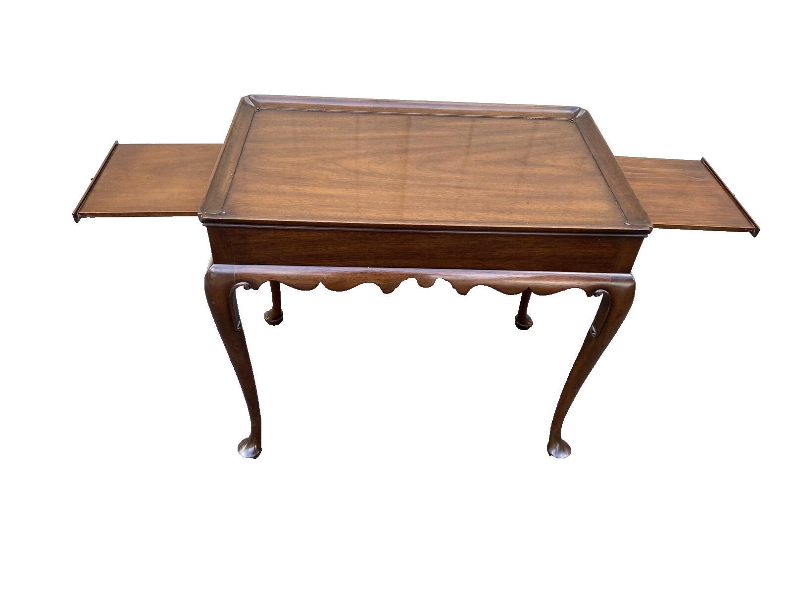 65736 C W KITTINGER Mahogany  Tea Table Lamp Table Stand