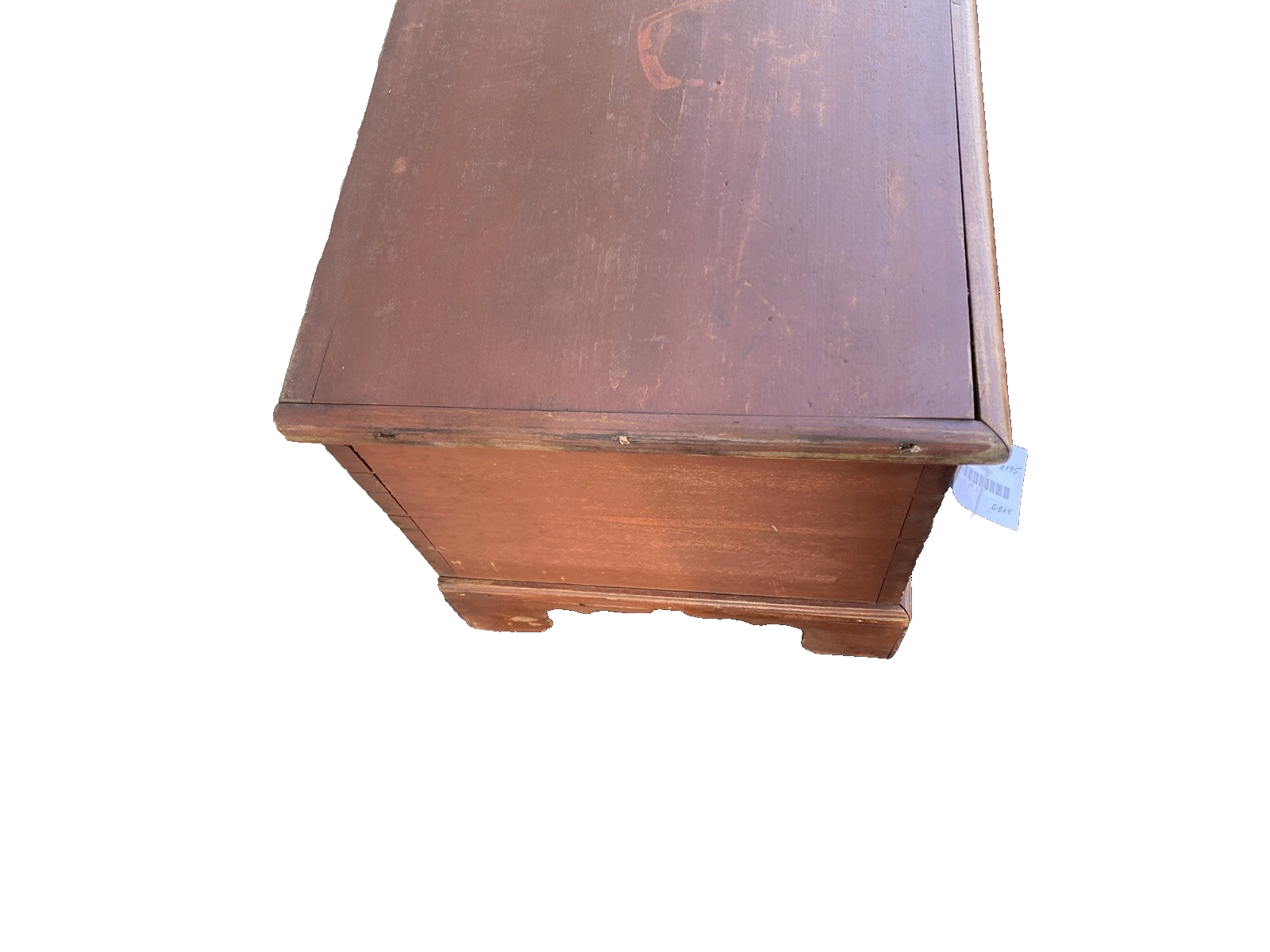 65284 Antique Tool Box Storage Chest Blanket Chest