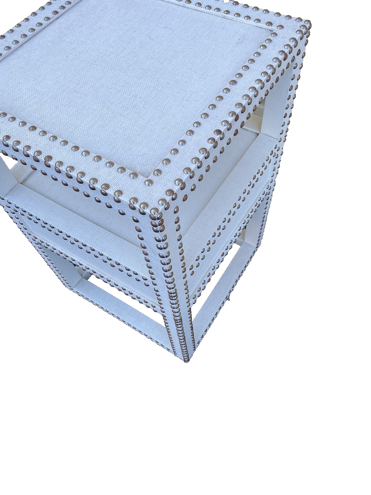 65680 Pair Decorator Modern Nightstand End Table Stand