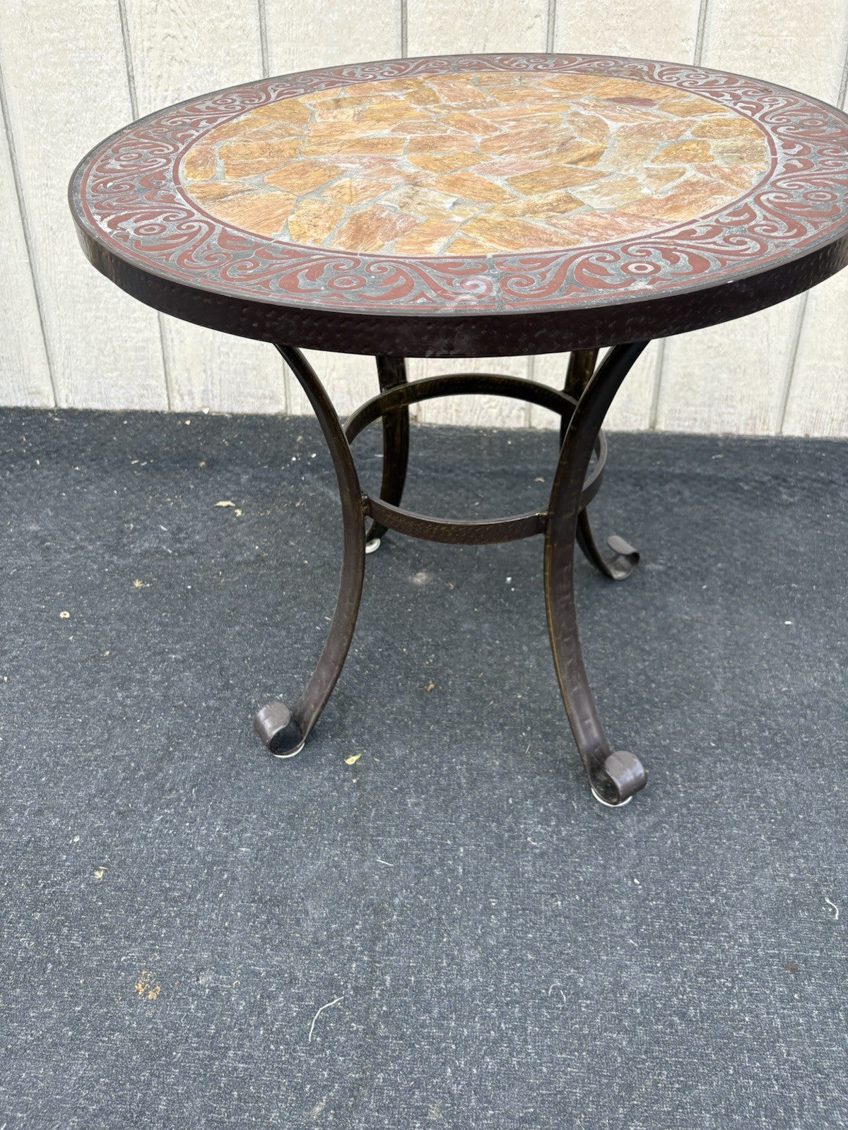 66703 PIER 1 Imports  Decorator Lamp Table Stand Iron Base