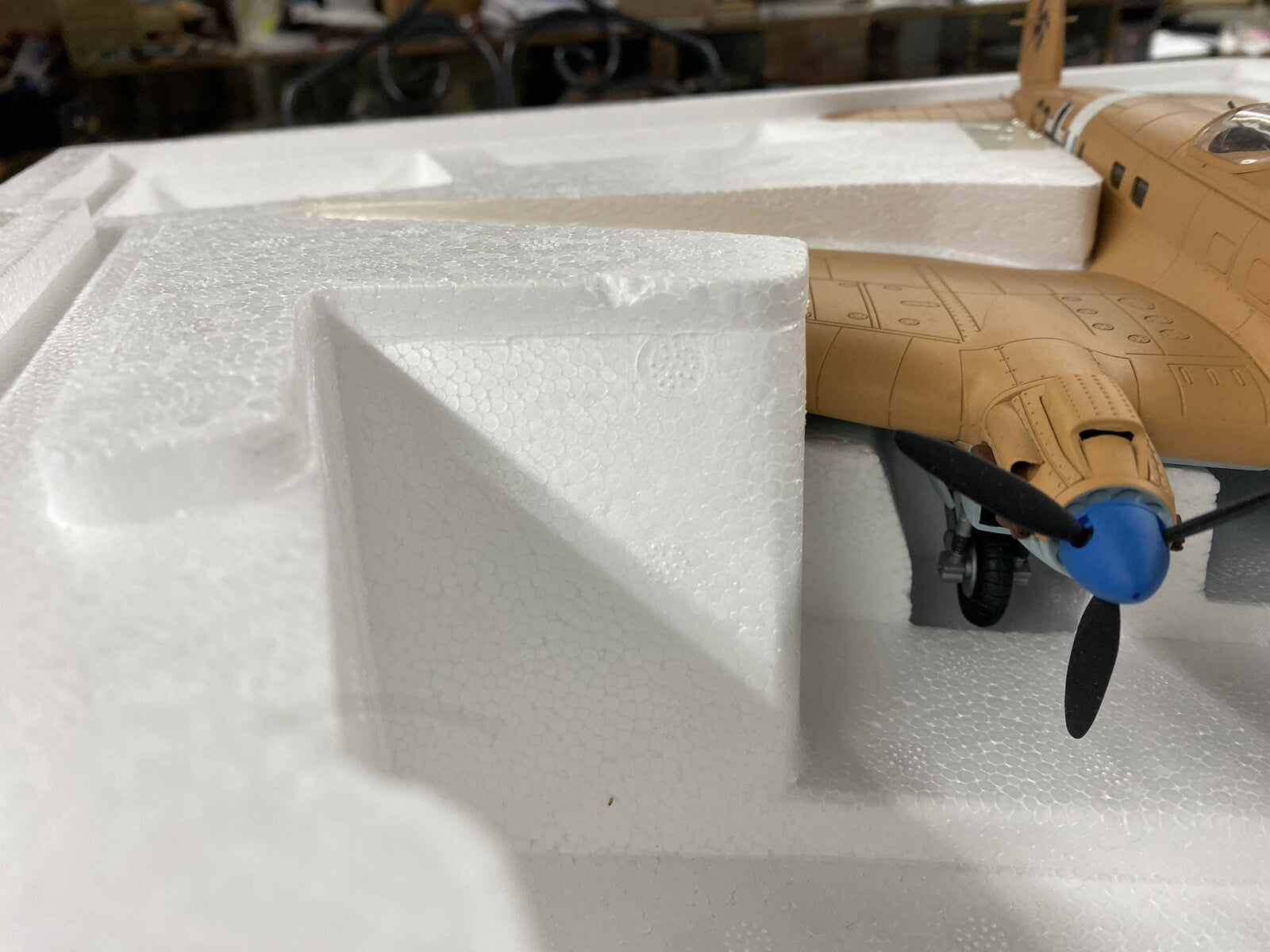 ES 307 Franklin Mint Precision B11E199  WW11 German Heinkel 111 Libya Desert NIB