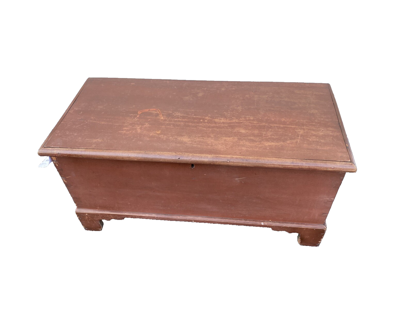 65284 Antique Tool Box Storage Chest Blanket Chest