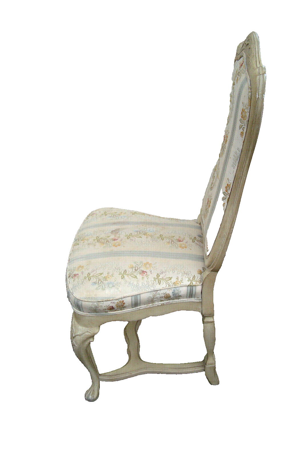 60853 Set 4 Romantic Shabby Dining Chairs