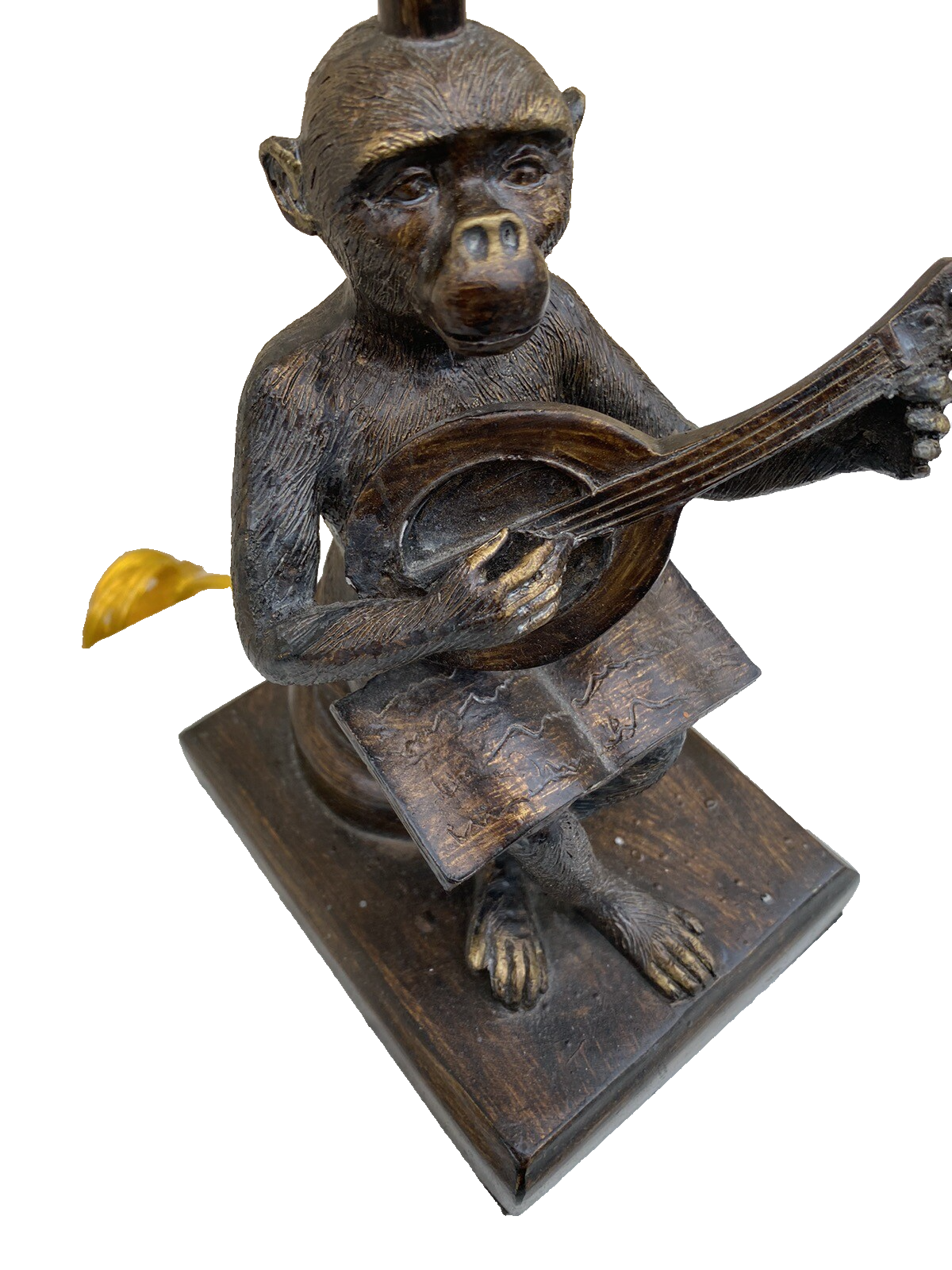 64723 Pair Musical Monkeys Table Lamps