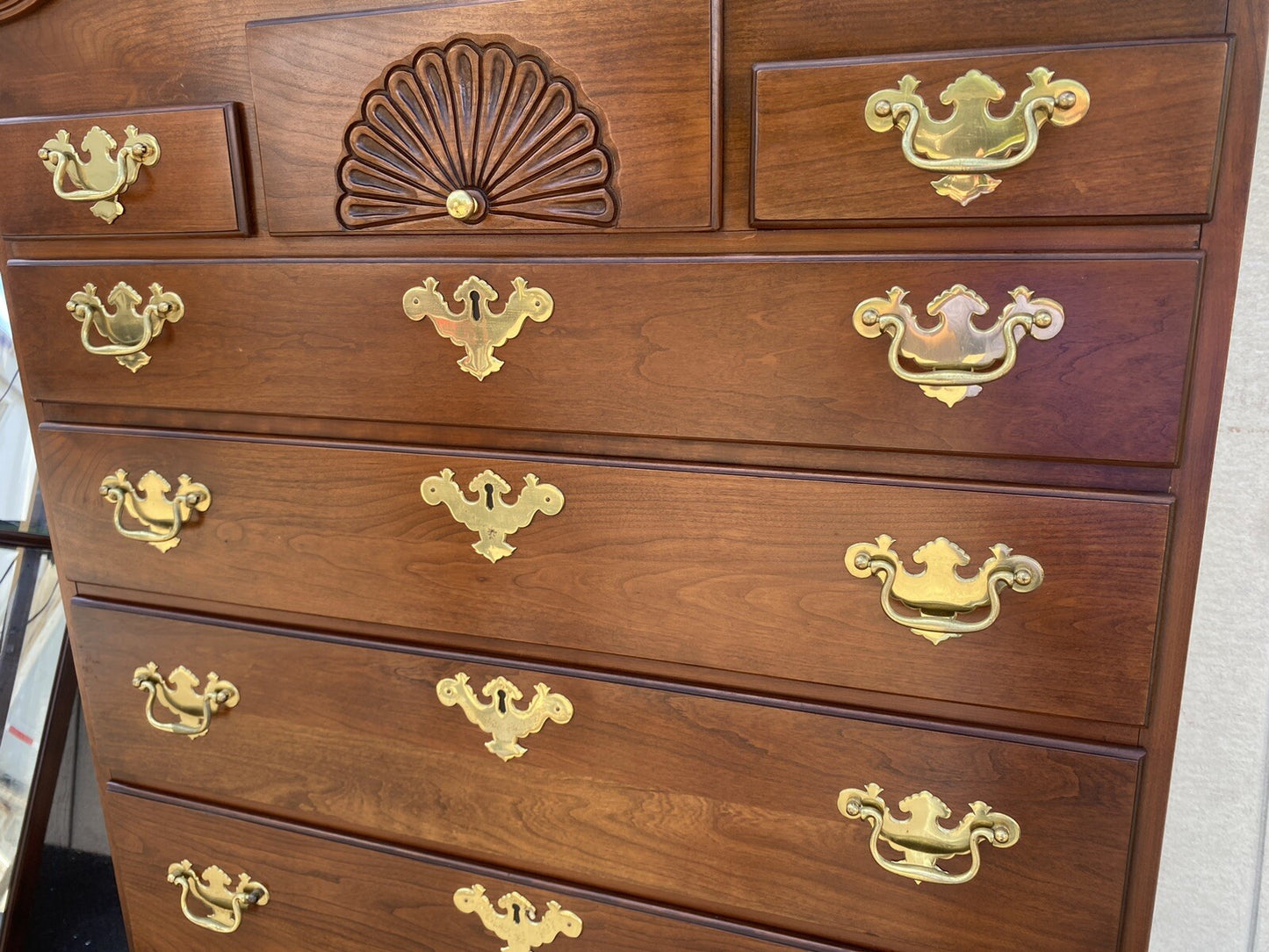 65531 COUNCILL Furniture  Solid Cherry HIgh boy High Chest