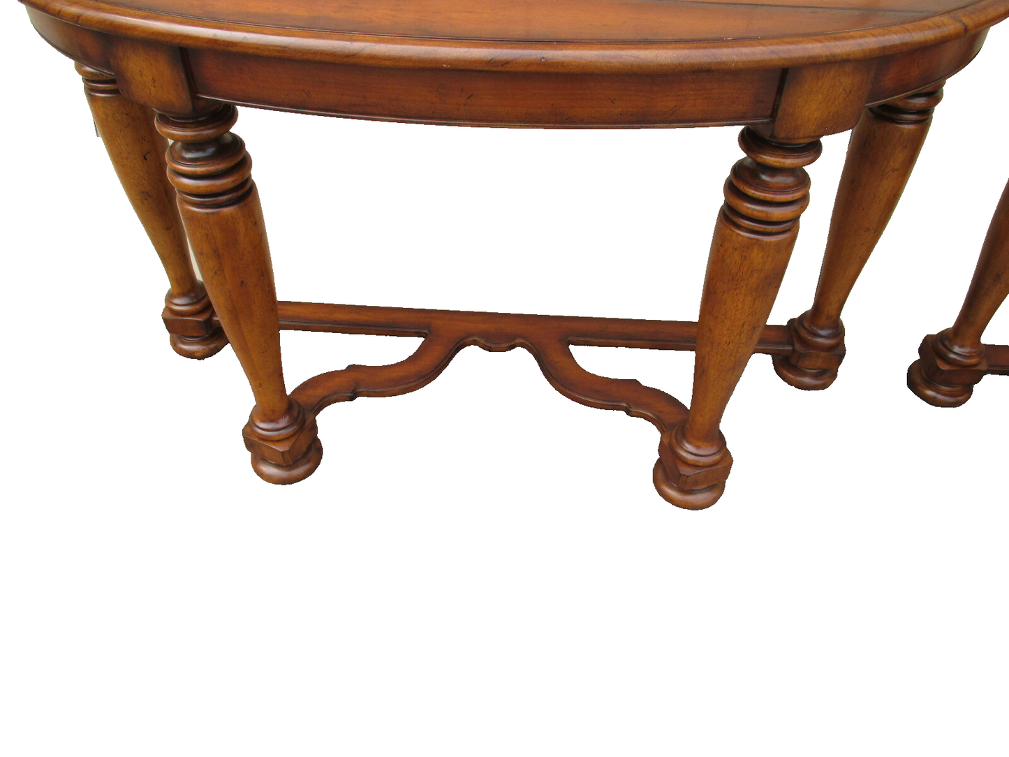 62455   PAIR  of Quality   Console Sofa Library Sideboard Server Tables