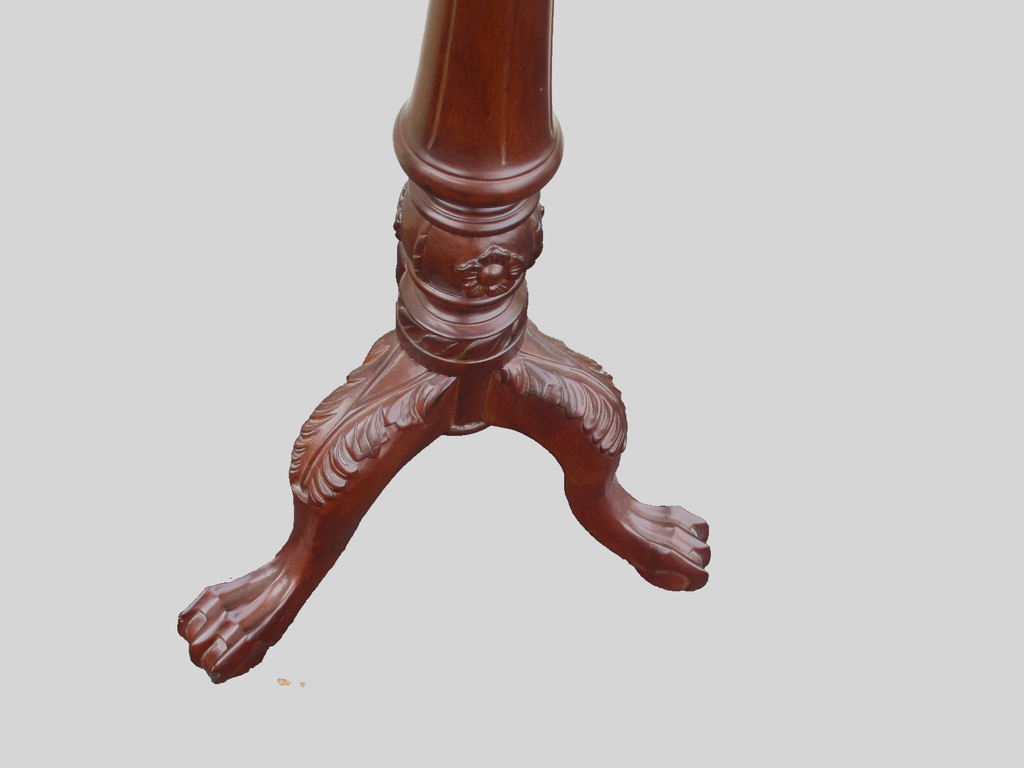 64461  Solid Mahogany Tilt Top Lamp table Stand   It also Revolves