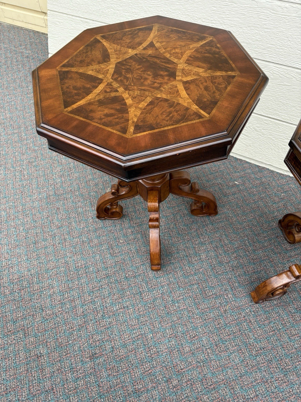 67102 Pair Decorator Lamp Table Stand s