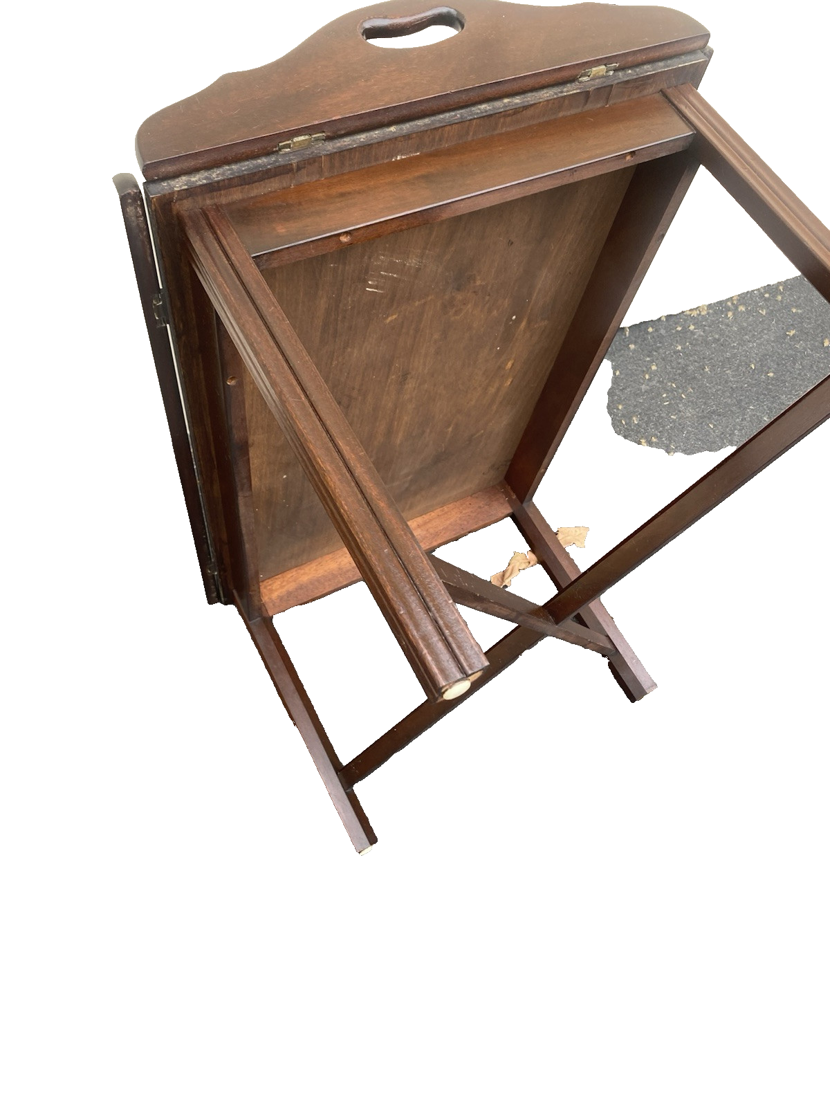 66432 Mahogany Butler Coffee Table Stand