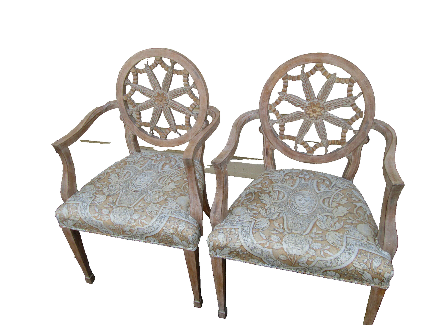 58312 Set of 6 QUALITY Custom Made  Dining Chairs w Original  Factory Finish