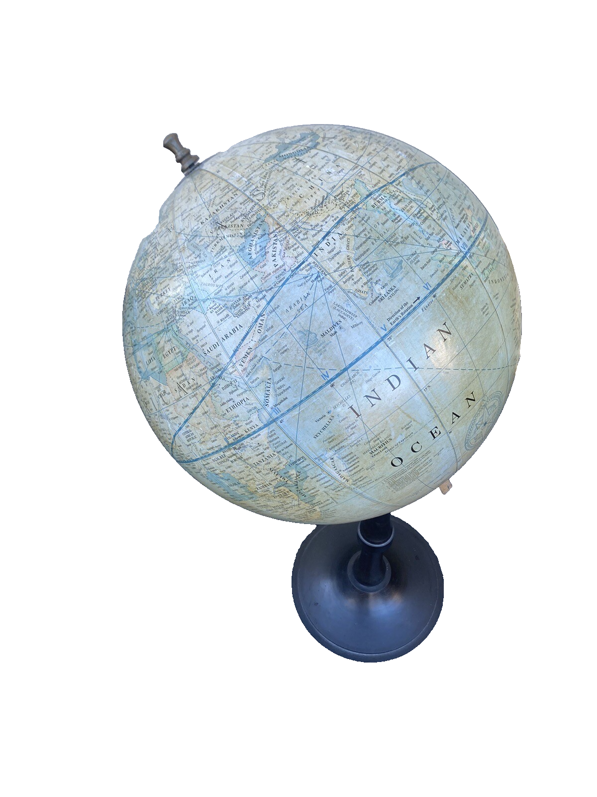 65159 Rare MARITIME 15" Globe