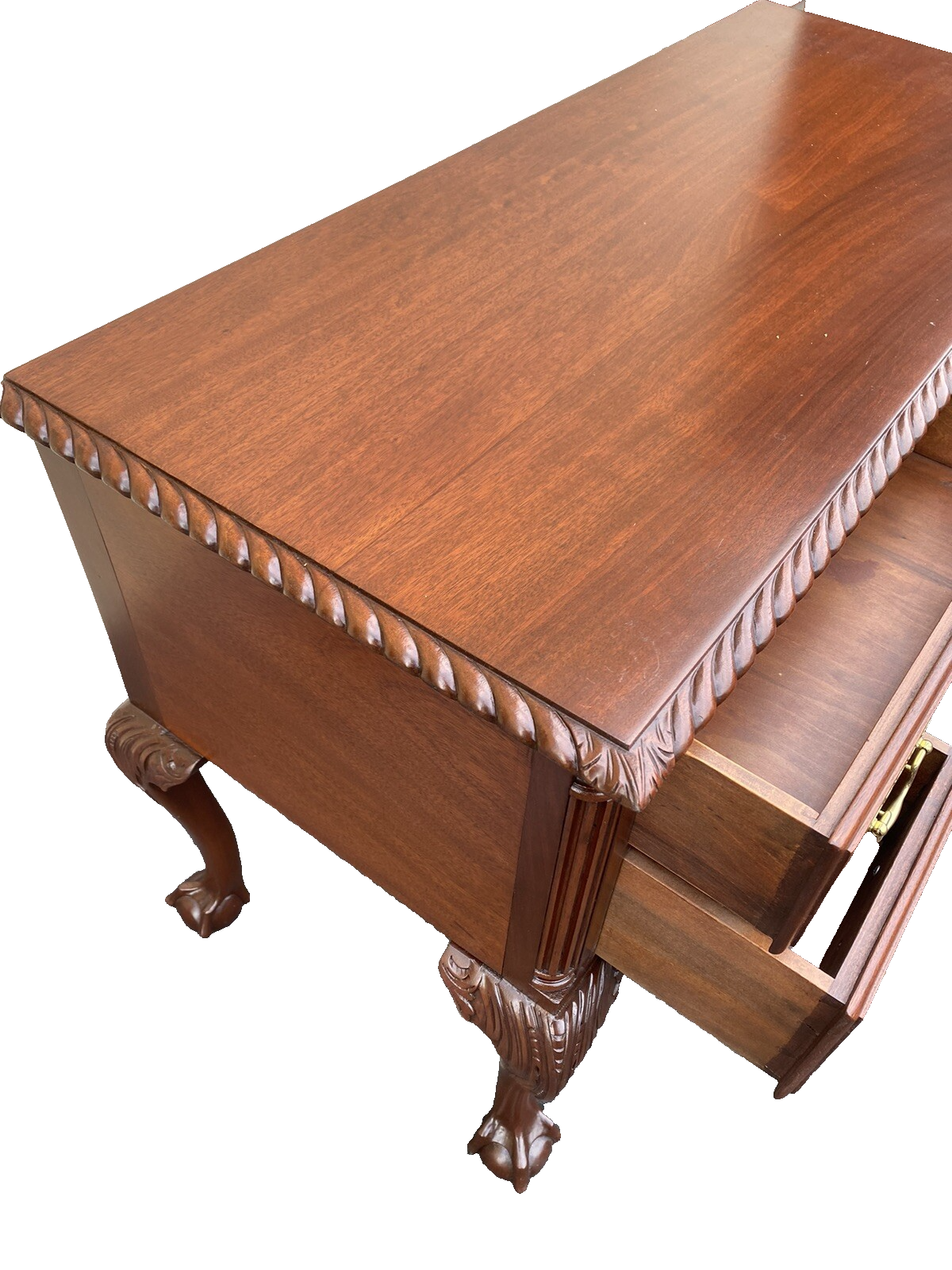 66073 Solid Mahogany Vanity Desk CUSTOM MADE