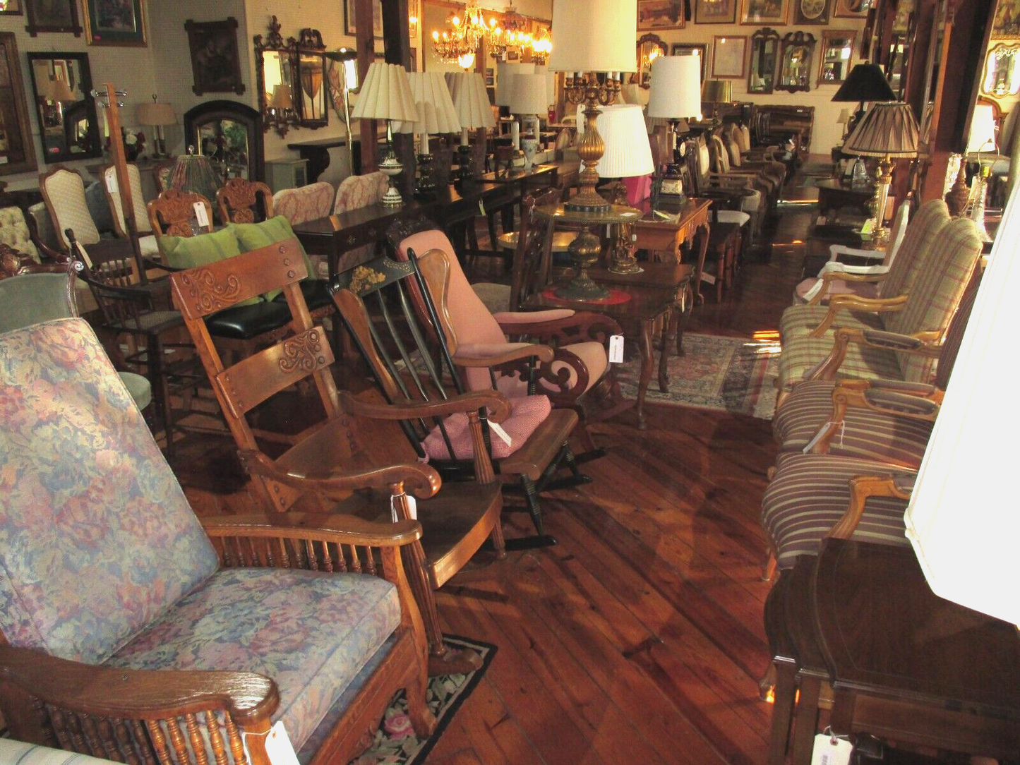 63998 Davis Furniture Inlaid Cherry Slantfront Desk