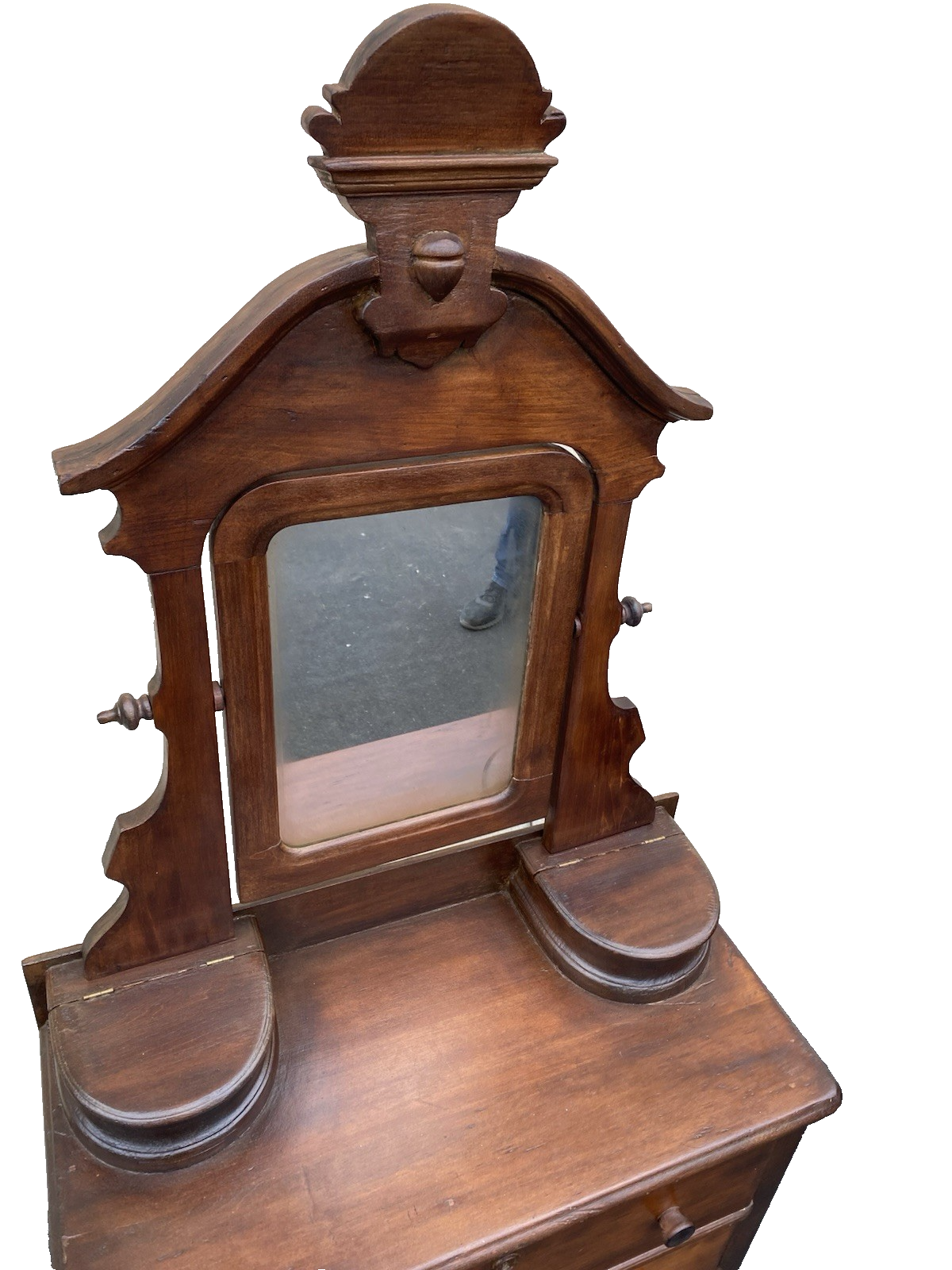 66492 Antique Victorian Salemans Sample Dresser Chest With Documentation Letter