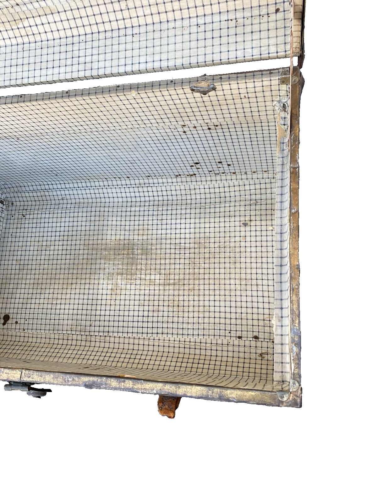 65593     Large Vintage Storage Blanket Hope Chest Trunk