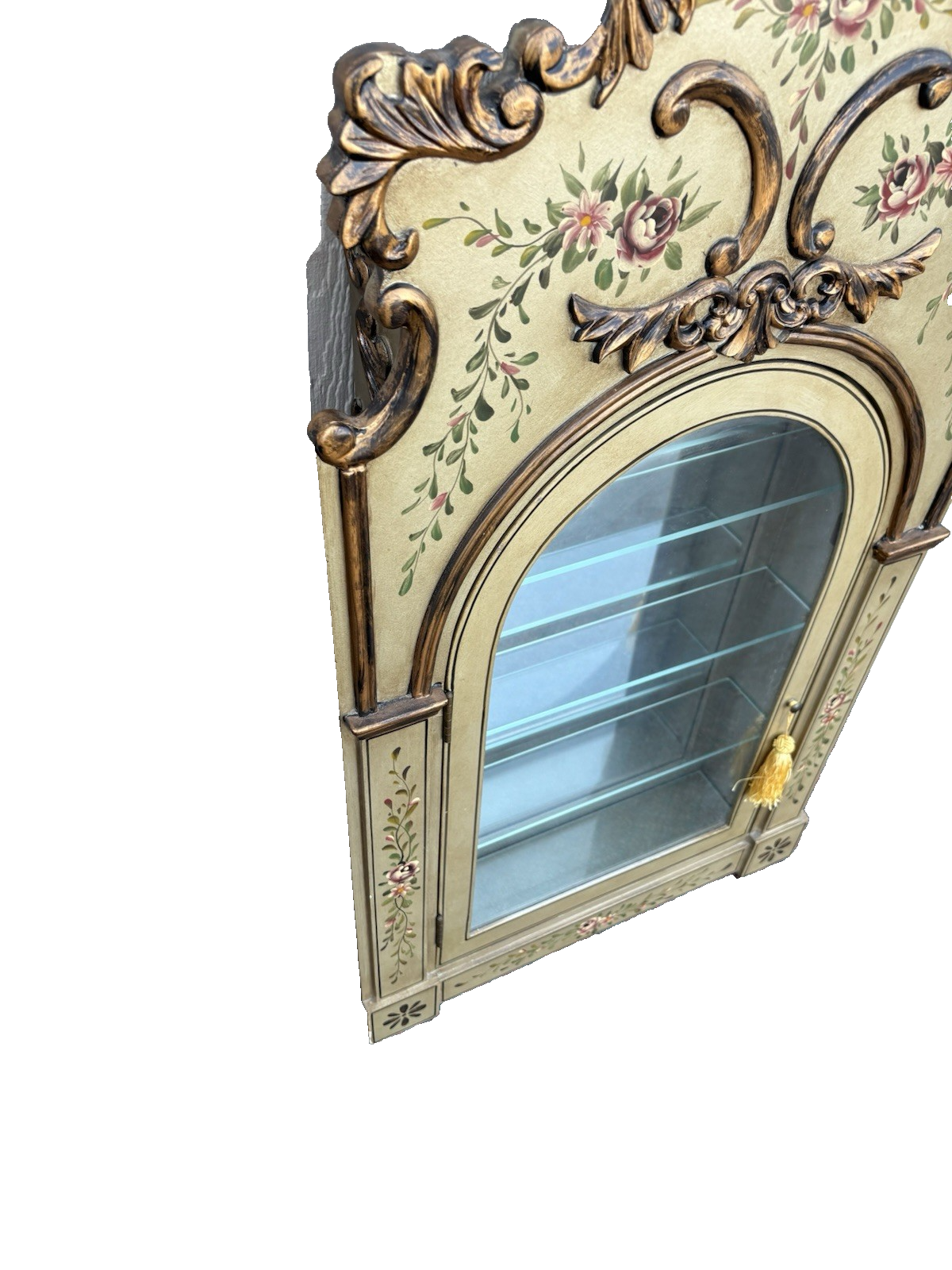 65549 Decorator Whatnot Wall Shelf Curio Etergie