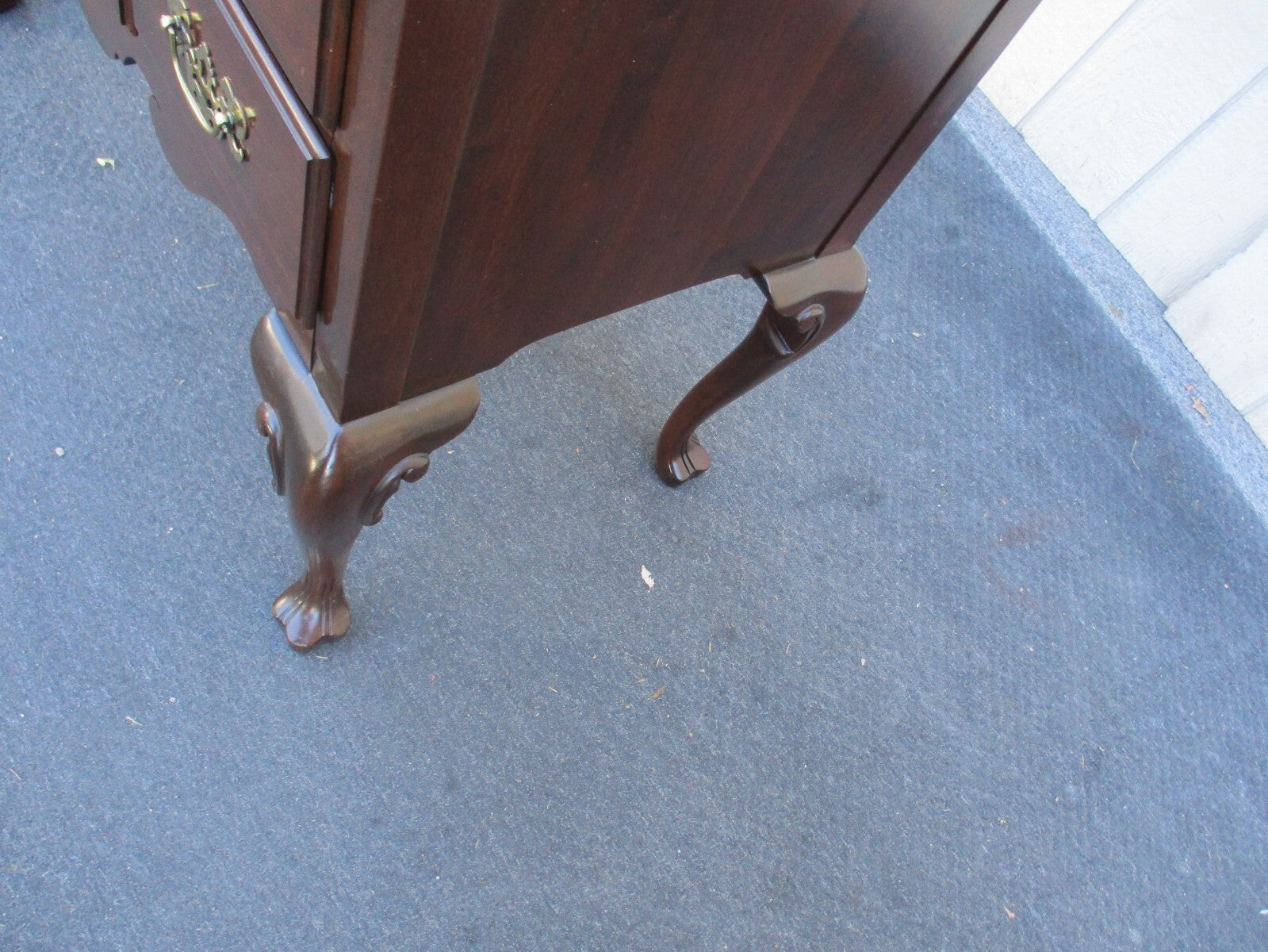 63765 ETHAN ALLEN Mahogany Low Boy Dresser Chest