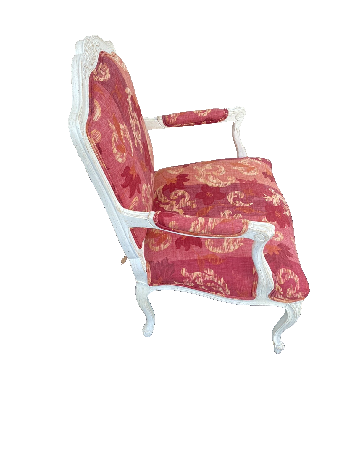 66230   Pair Louis XV Bergere Armchair Chair s Factory Finish