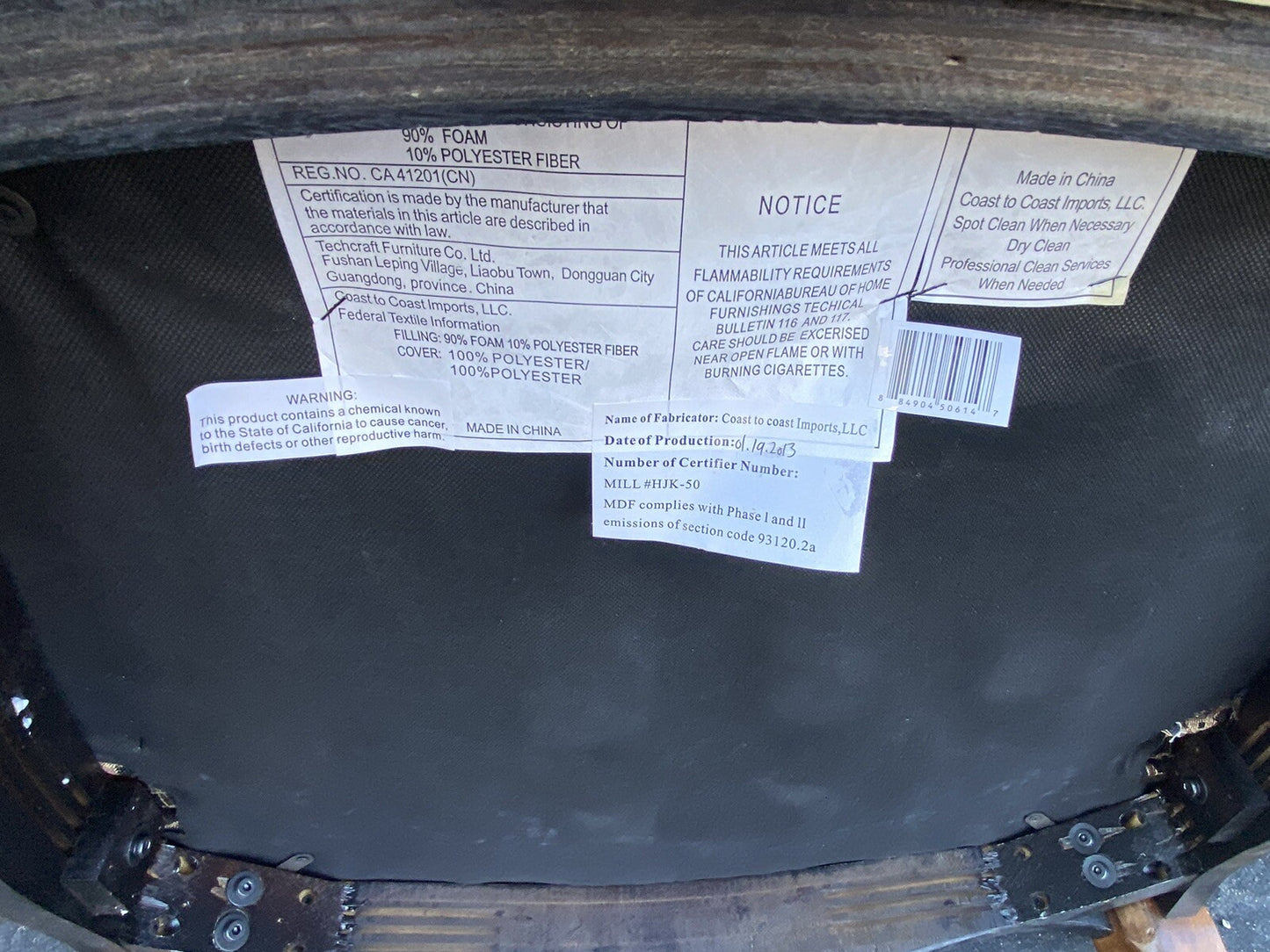 65252 Pair Bergere Armchair Chair