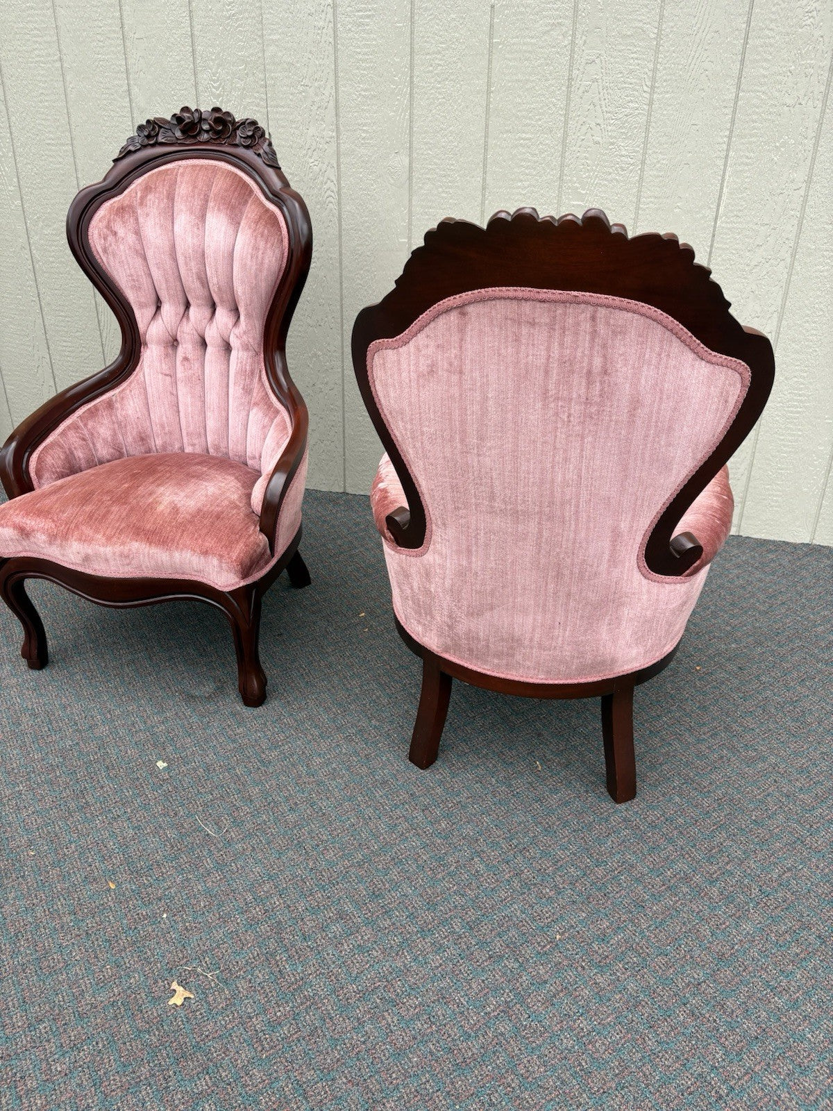 67145  PAIR   Victorian Classics  Victorian Style Chair Chairs