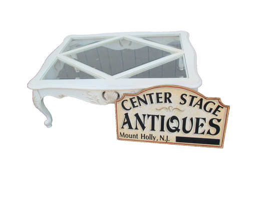 63956 ETHAN ALLEN Louis XV Coffee Table Stand 