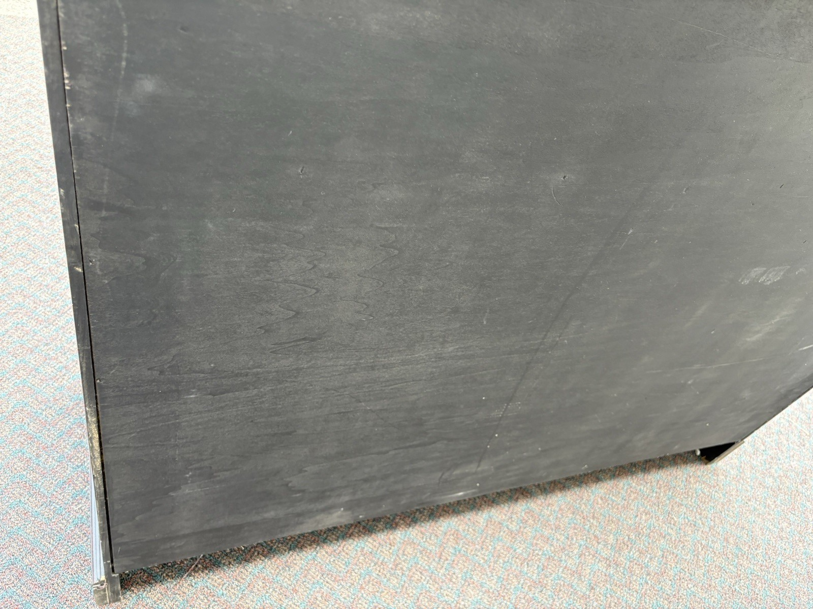 66928  Ebony  Modern  Buffet Sideboard Cabinet